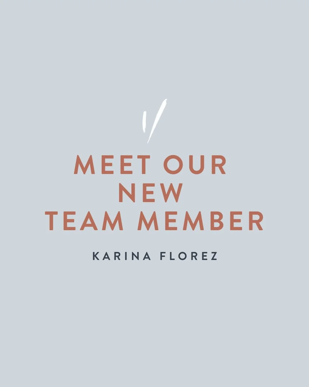 Meet our newest Account Coordinator, @itskarinaflorez! ⁠
⁠
A content creator, graphic wiz and bilingual queen, Karina joins us from PHX, AZ! In the past month, she's jumped into clients with ease, making sure community management is handled, content 