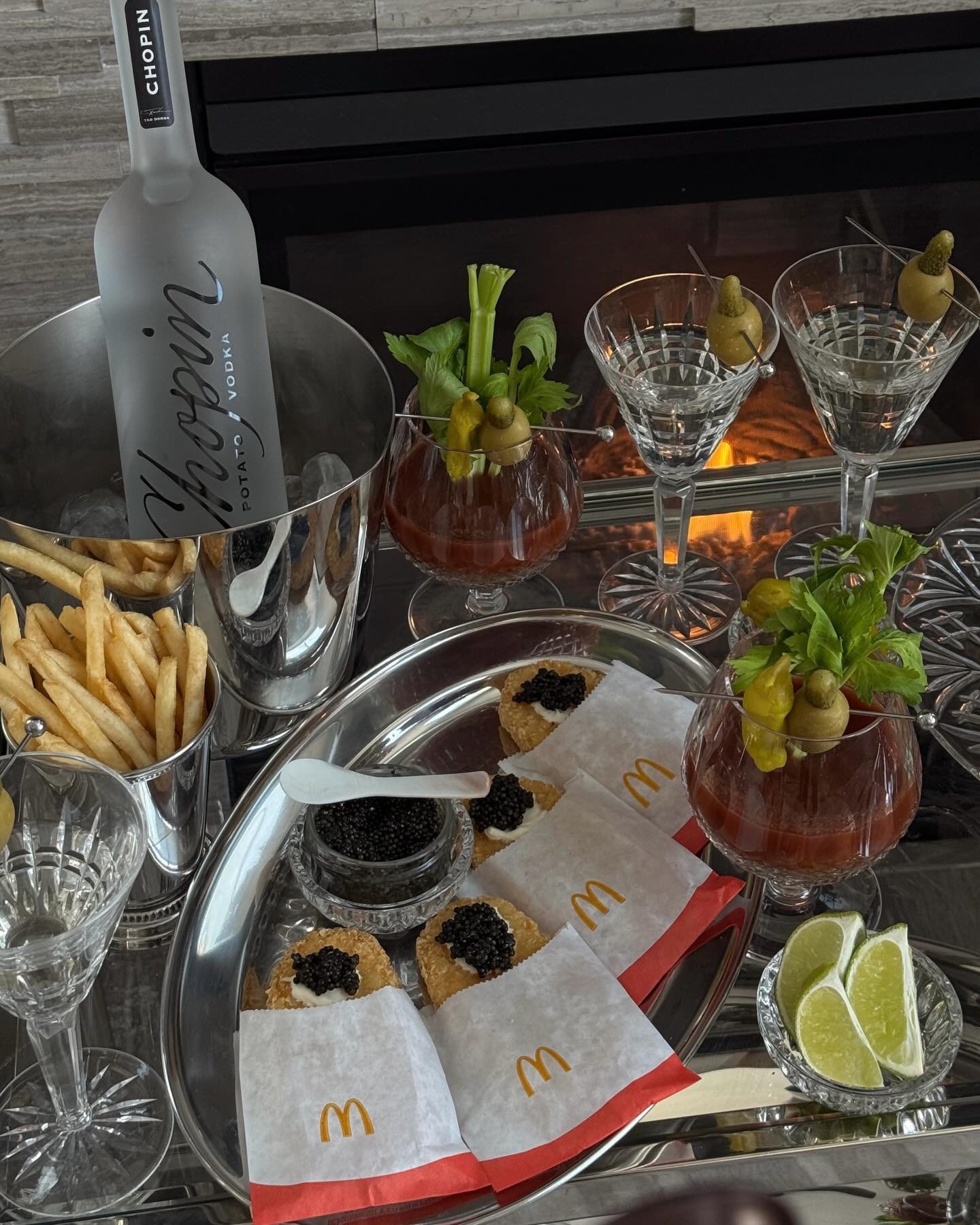 What's your dream collab?... this. ⁠
⁠
@girlllllhouse x @chopinvodka, we're waiting for the invite.