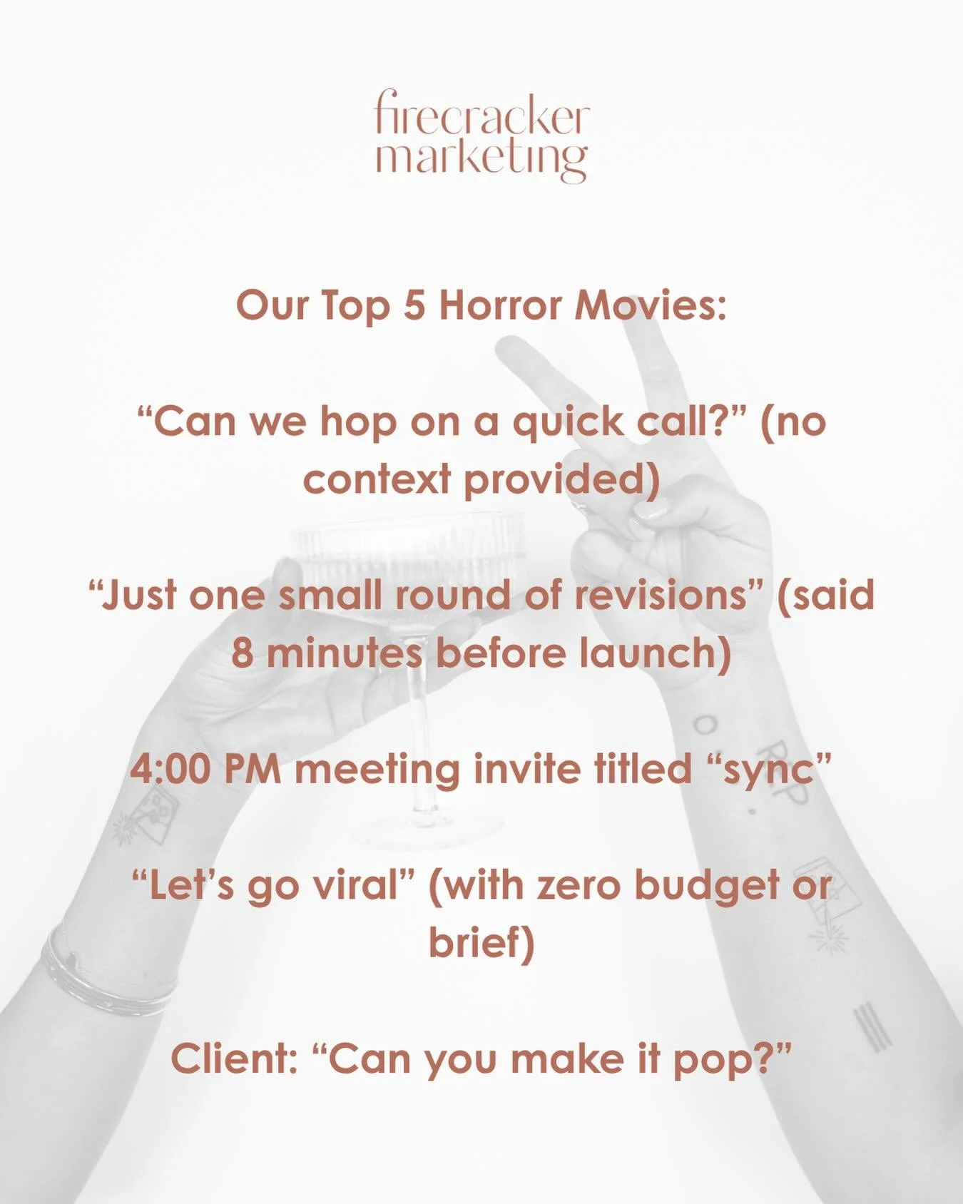Rated R for revisions, rush requests, and &lsquo;real quick changes.&rsquo;