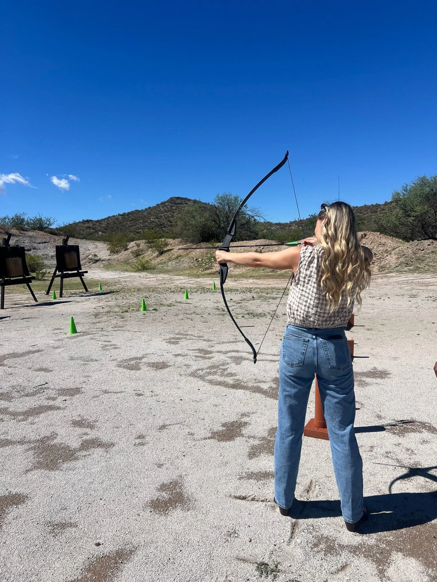 If we've been gone for a minute it's because we've been a little BOOKED AND BUSY. SORRY OK?⁠
⁠
This past month we've been (cowboy) boots on the ground at our client @ranchodeloscaballeros, getting an immersion unlike any other (horses, archery, we're