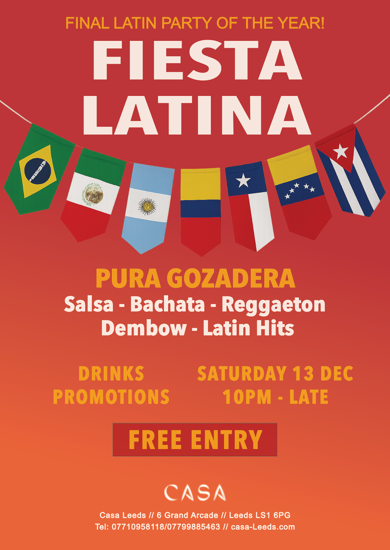 FIESTA LATINA - FINAL PARTY OF 2025