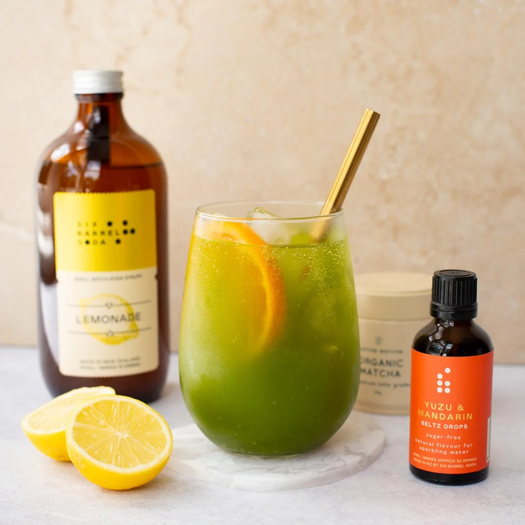 Matcha Yuzu Spritzer