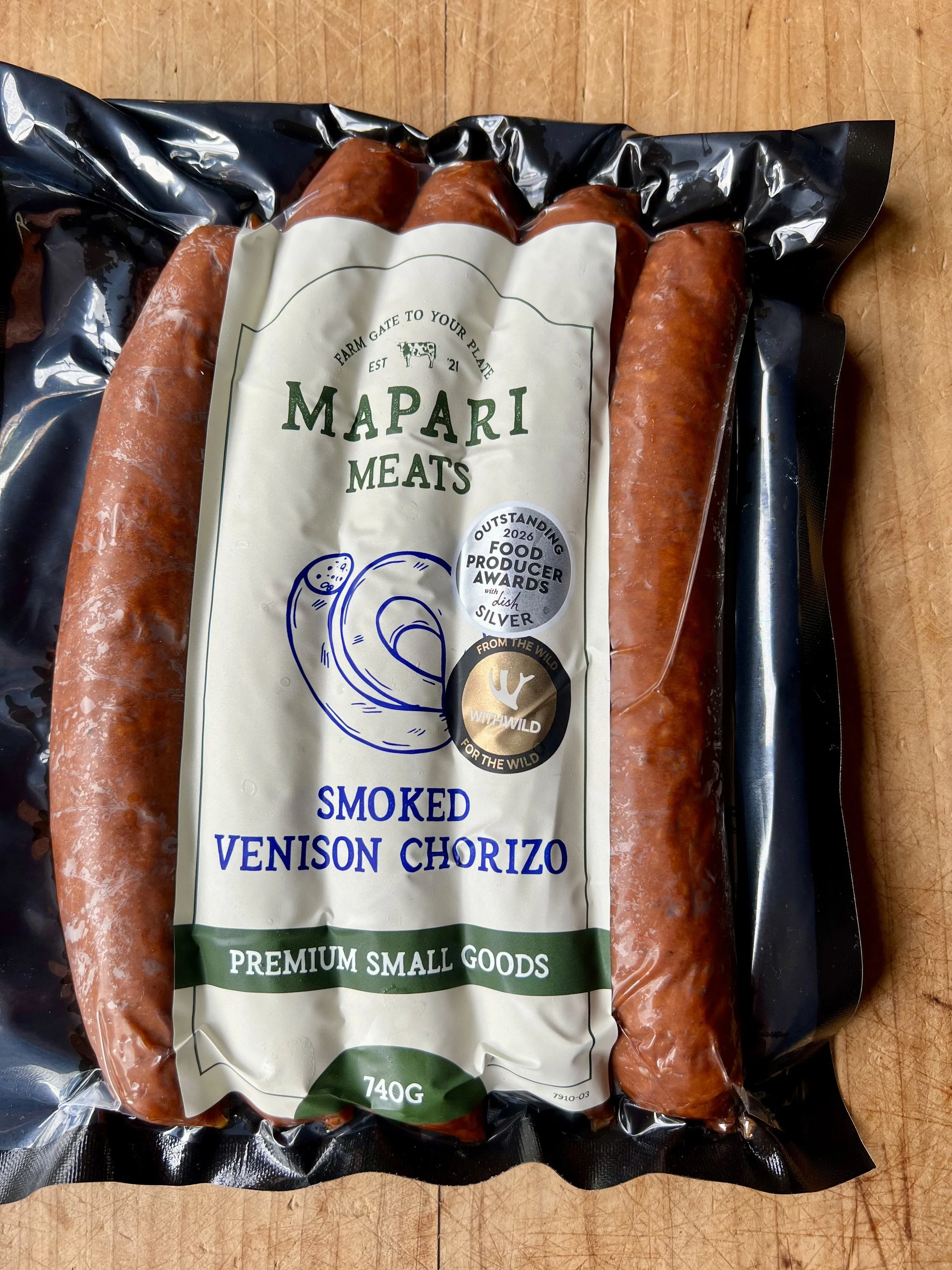 OFPA 2026 Gold Medal winning Mapari Venison Chirizo.jpeg