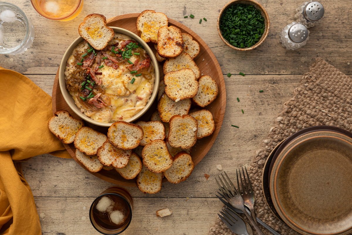 Loaded Bacon &amp; Caramelised Onion Dip