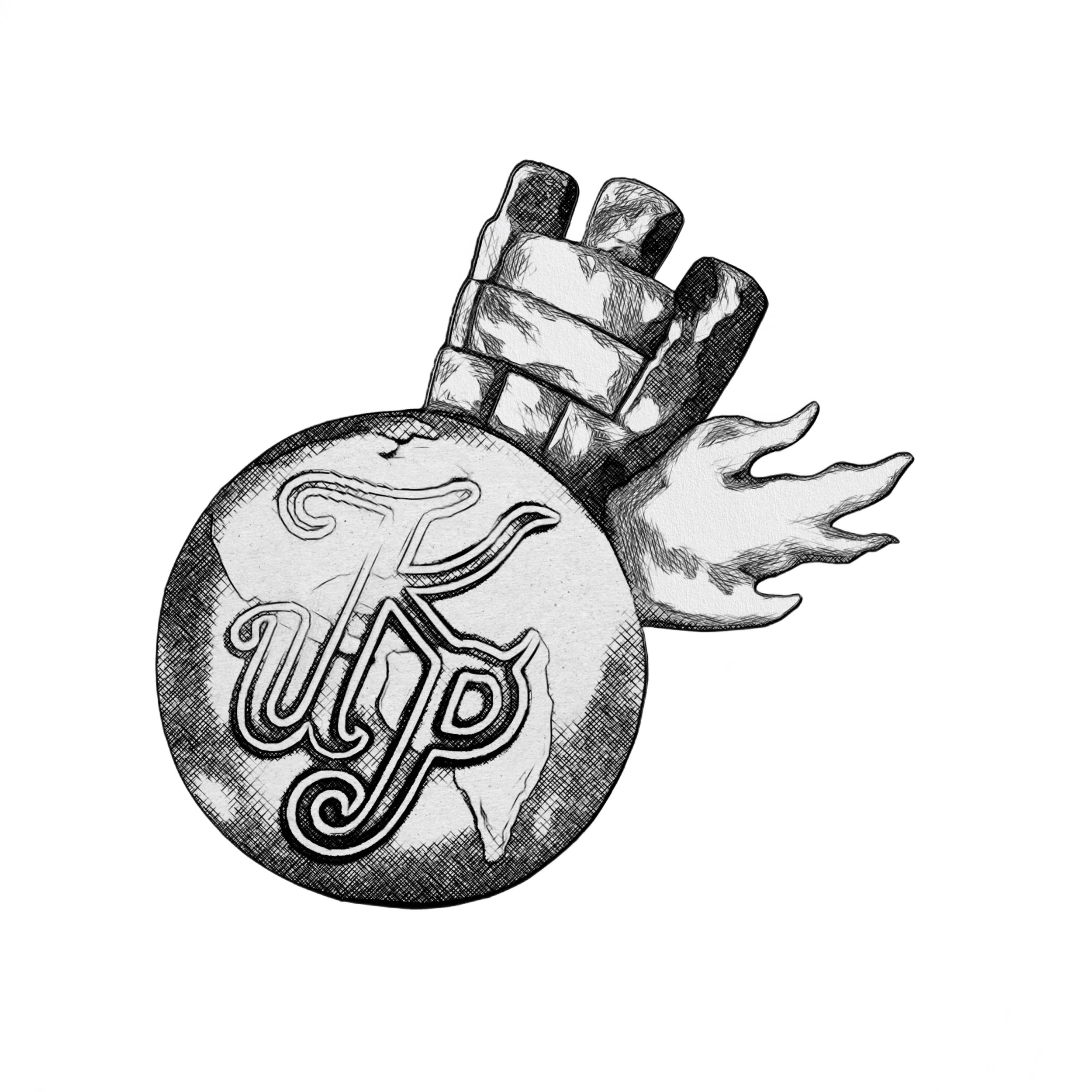 Ukp planet sketch black and white .png