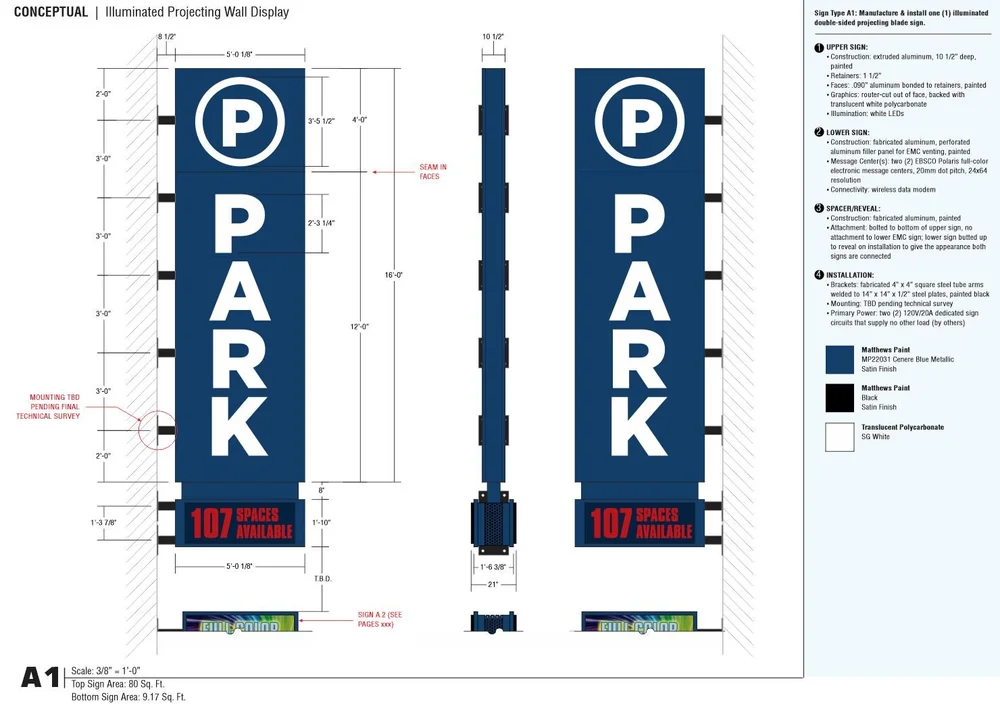 Shop and Permit Drawings for Sign Shops / Subscription Sign Design