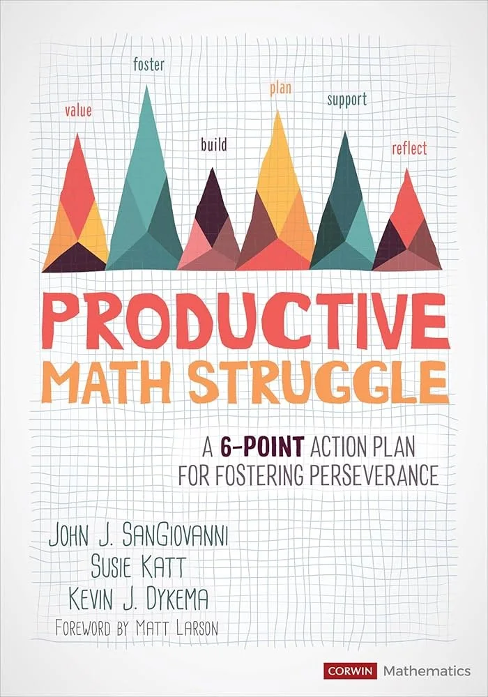 book cover of Productive Math Struggle