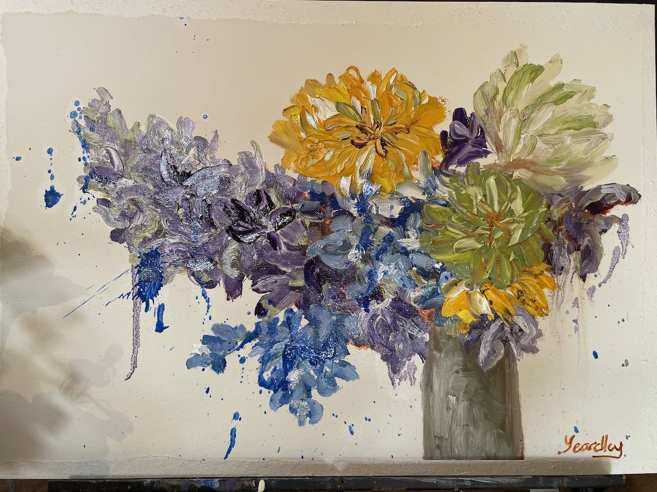 Flower Experiment - Oil