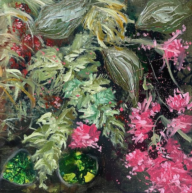 Dark Rainforest 1 - Oil on Canvas