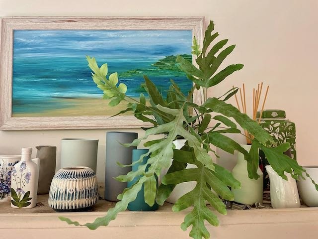 Coastal Abstract 1 - Oil on Linen