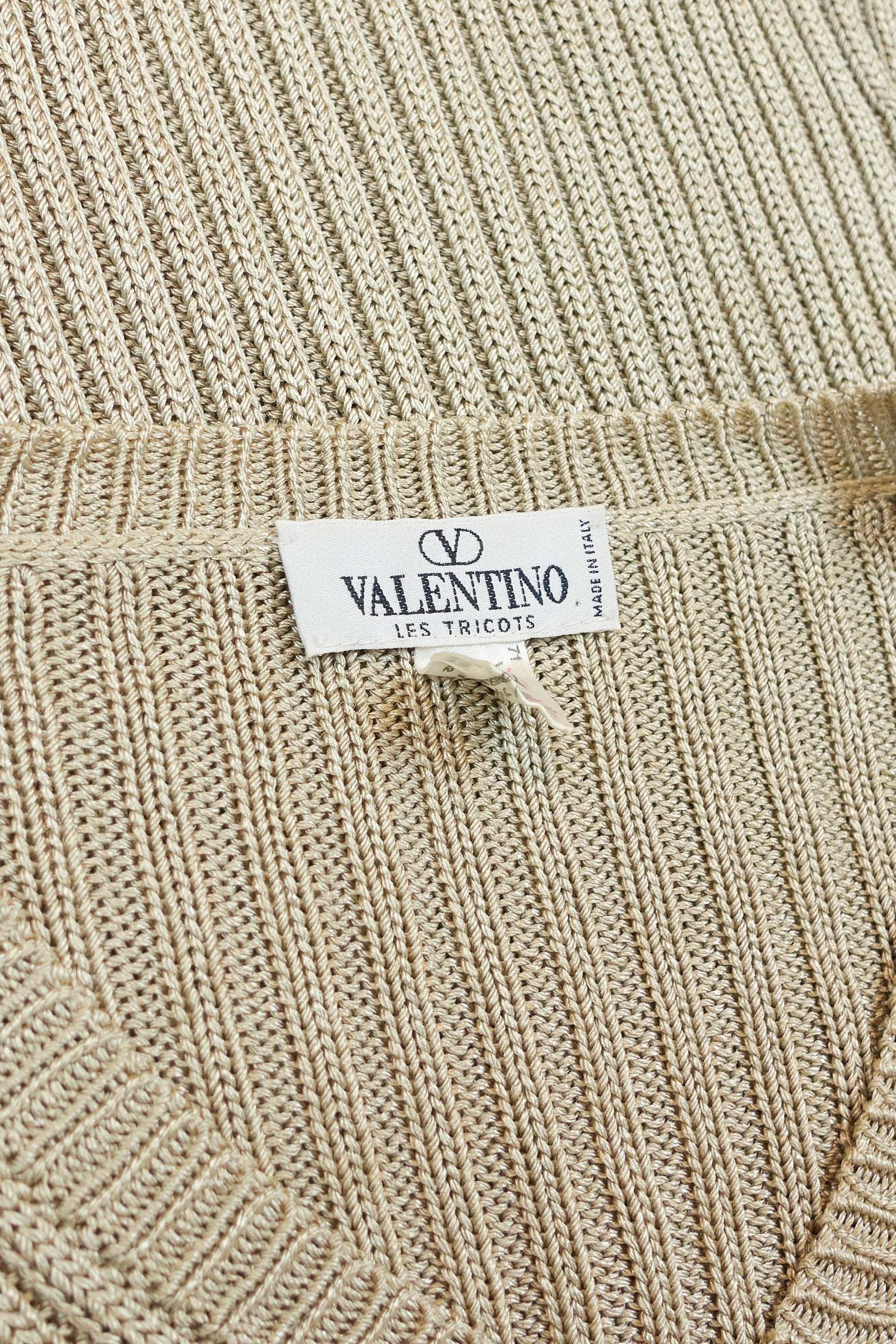 Valentino les tricots v neck knit top 404.jpg