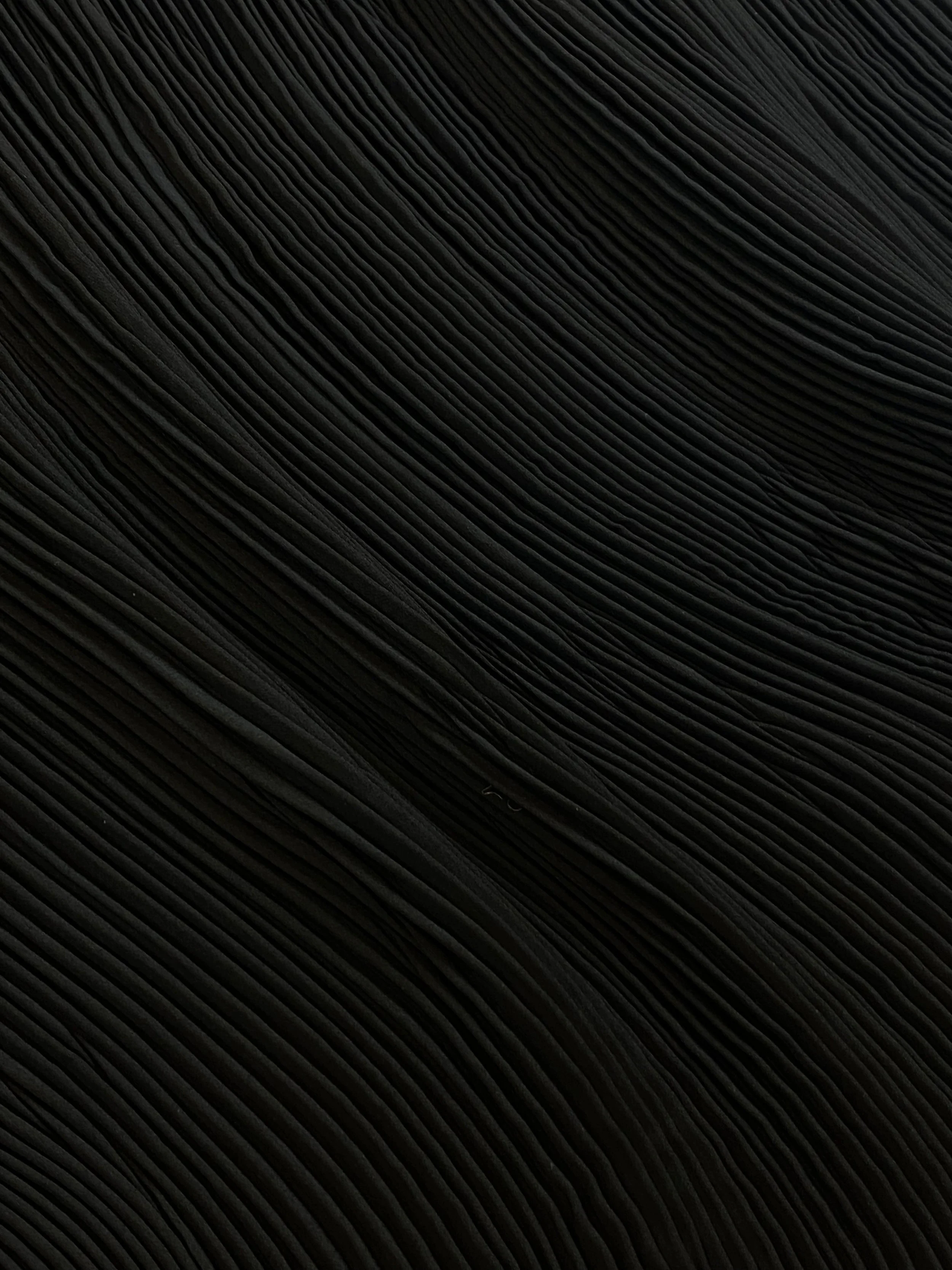 ISSEY MIYAKE short wavy pleated skirt (black) 500.jpg