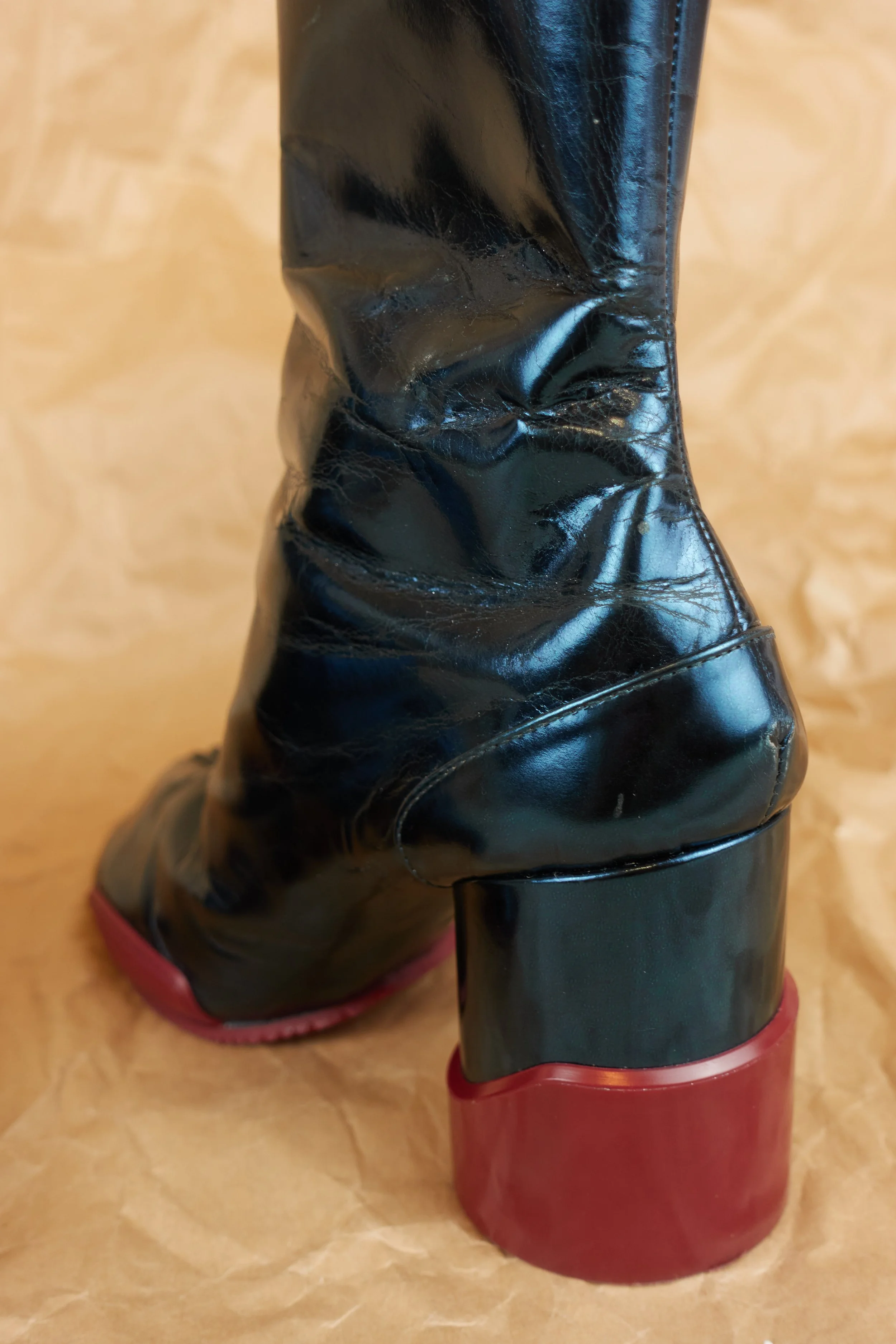 MAISON MARTIN MARGIELA metallic tabi heels with rubber soles 591.jpg