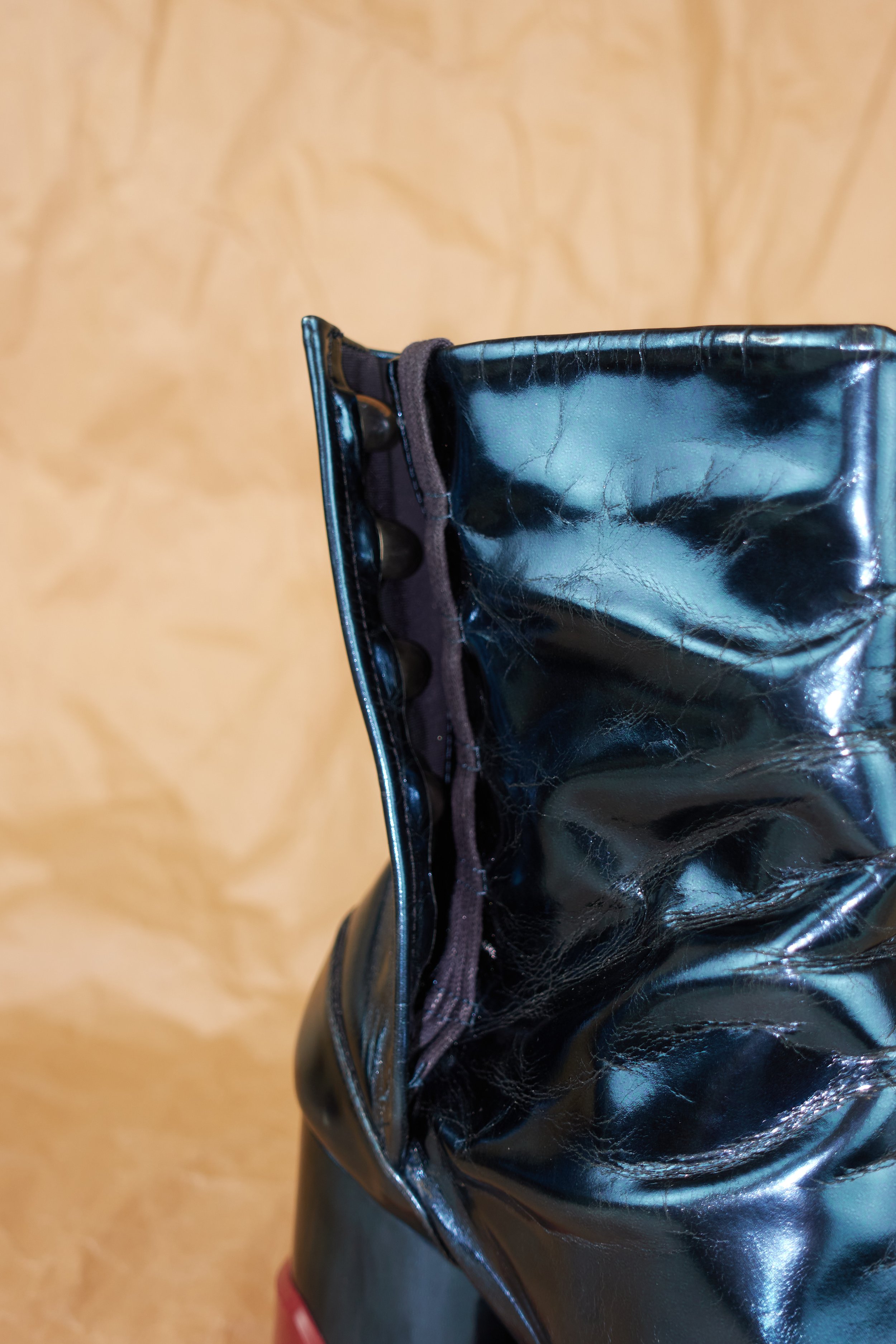 MAISON MARTIN MARGIELA metallic tabi heels with rubber soles 595.jpg