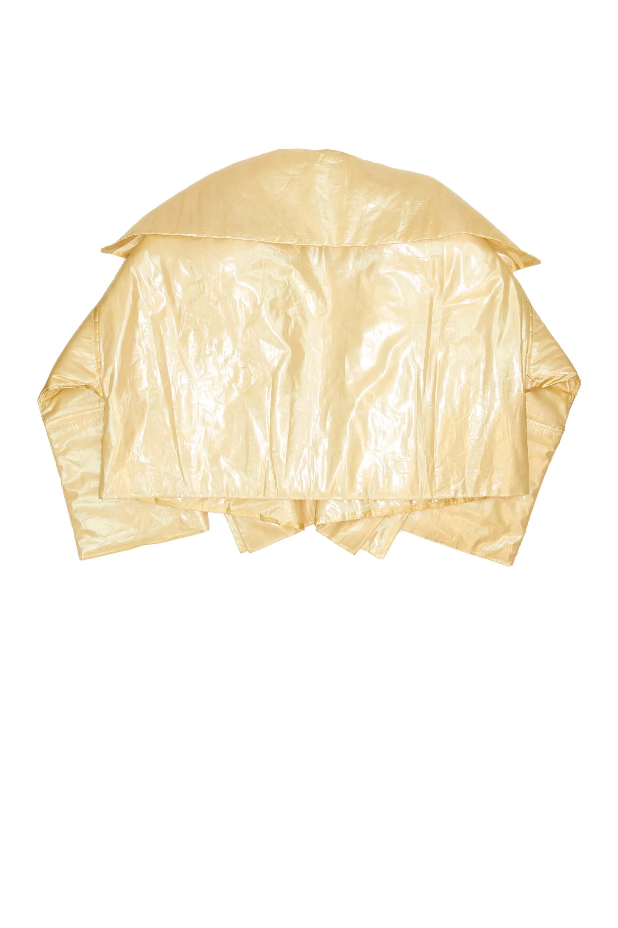 ISSEY MIYAKE Shiny Cropped Plastic-y wide silhouette Puffer Jacket 600.jpg