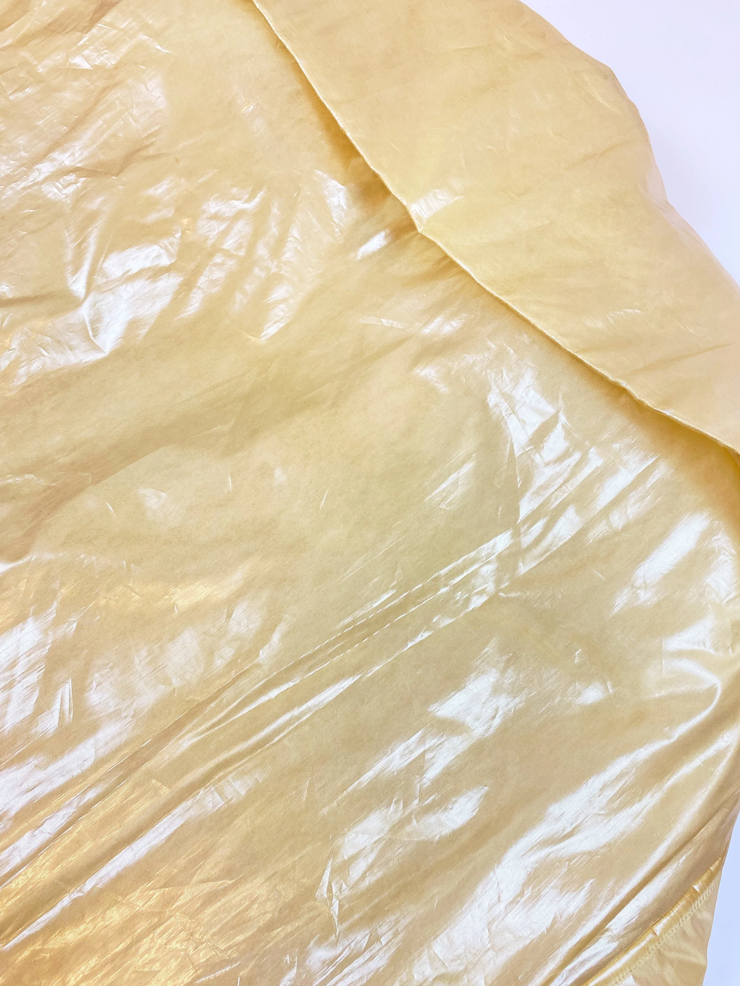 ISSEY MIYAKE Shiny Cropped Plastic-y wide silhouette Puffer Jacket 611.jpg