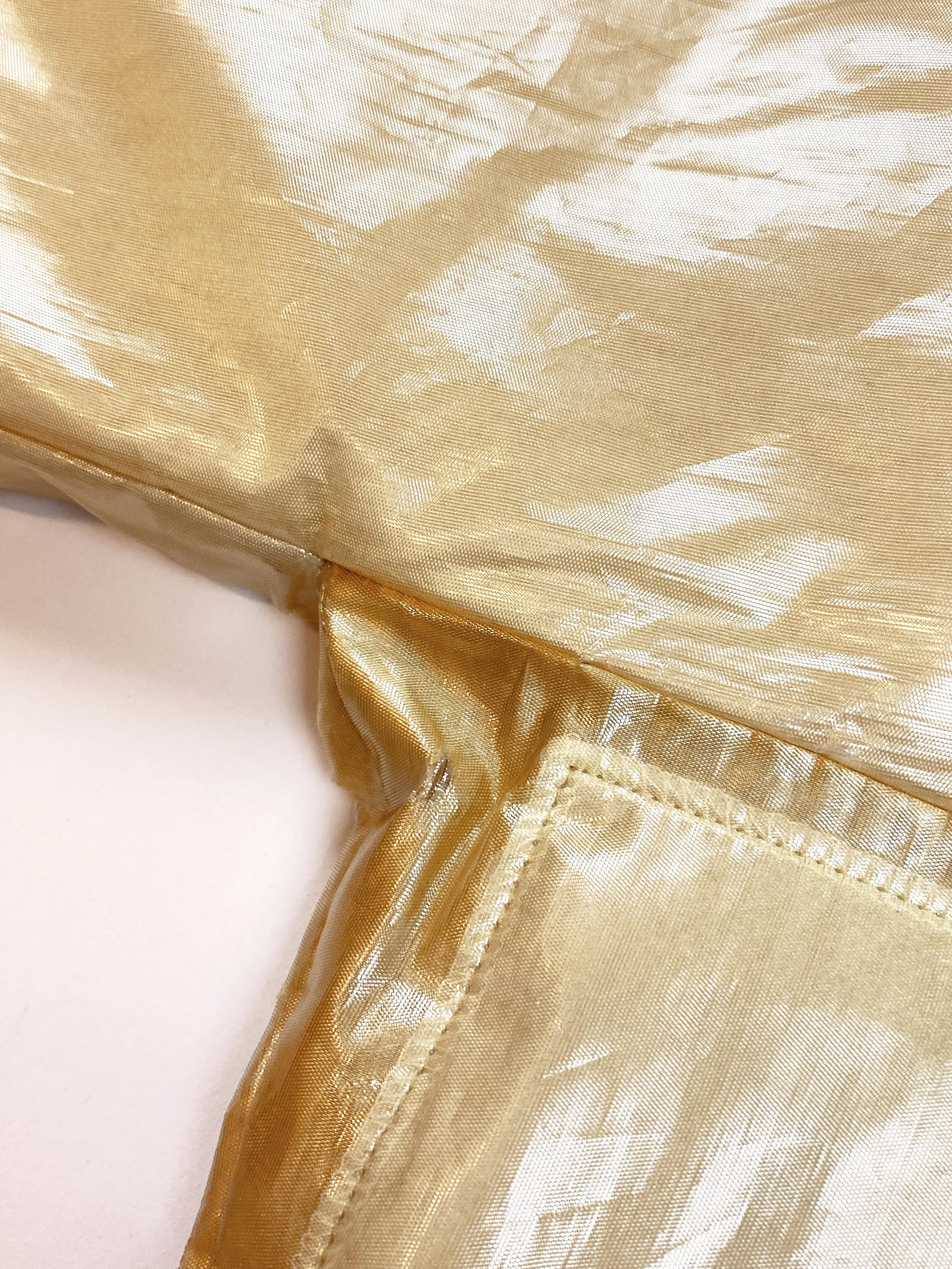 ISSEY MIYAKE Shiny Cropped Plastic-y wide silhouette Puffer Jacket 606.jpg