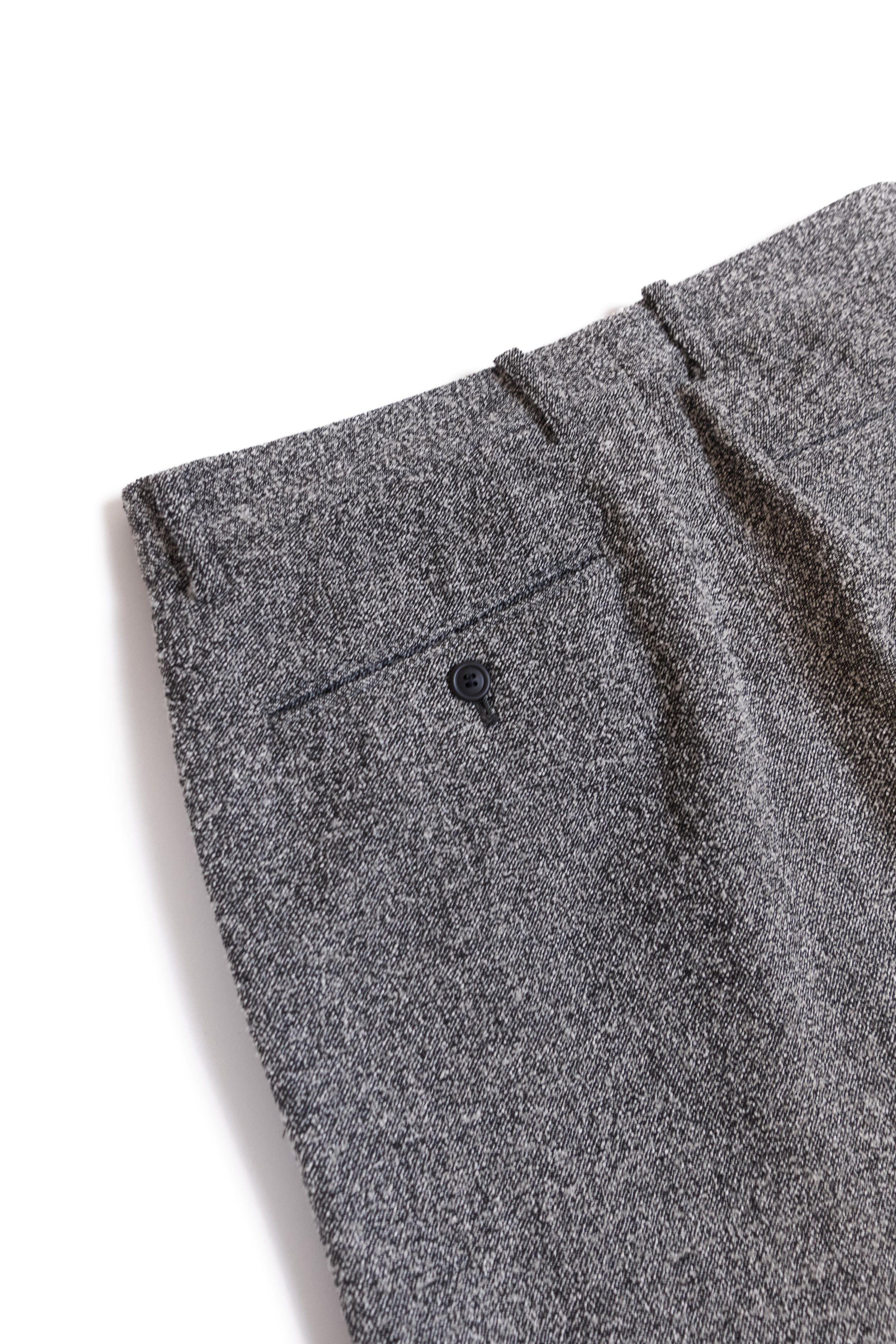ISSEY MIYAKE WHITE LABEL boucle two tuck trousers 3.jpg