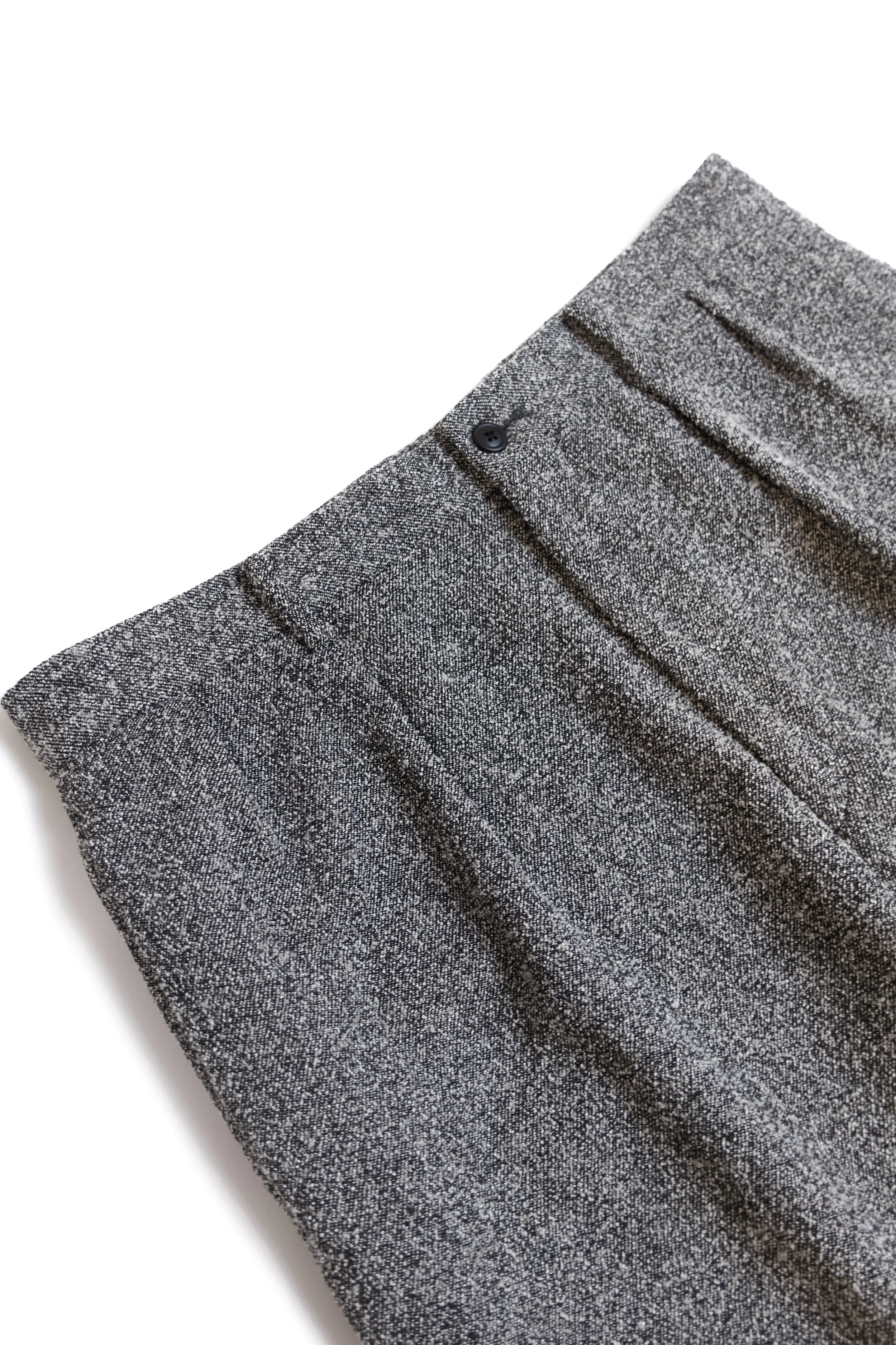 ISSEY MIYAKE WHITE LABEL boucle two tuck trousers.jpg