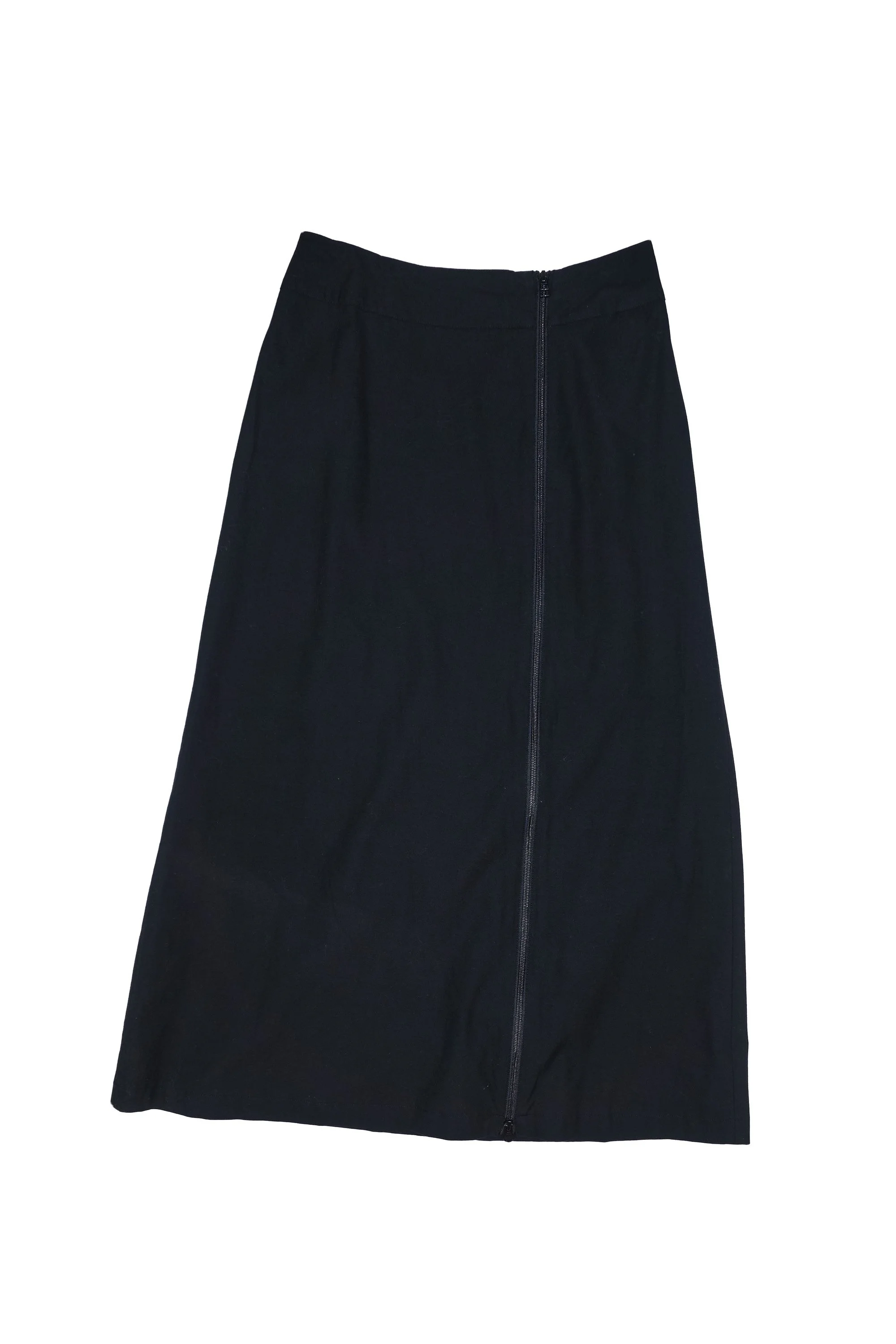 ISSEY MIYAKE zip mesh reveal long skirt (black) ￼￼710 220430.jpg