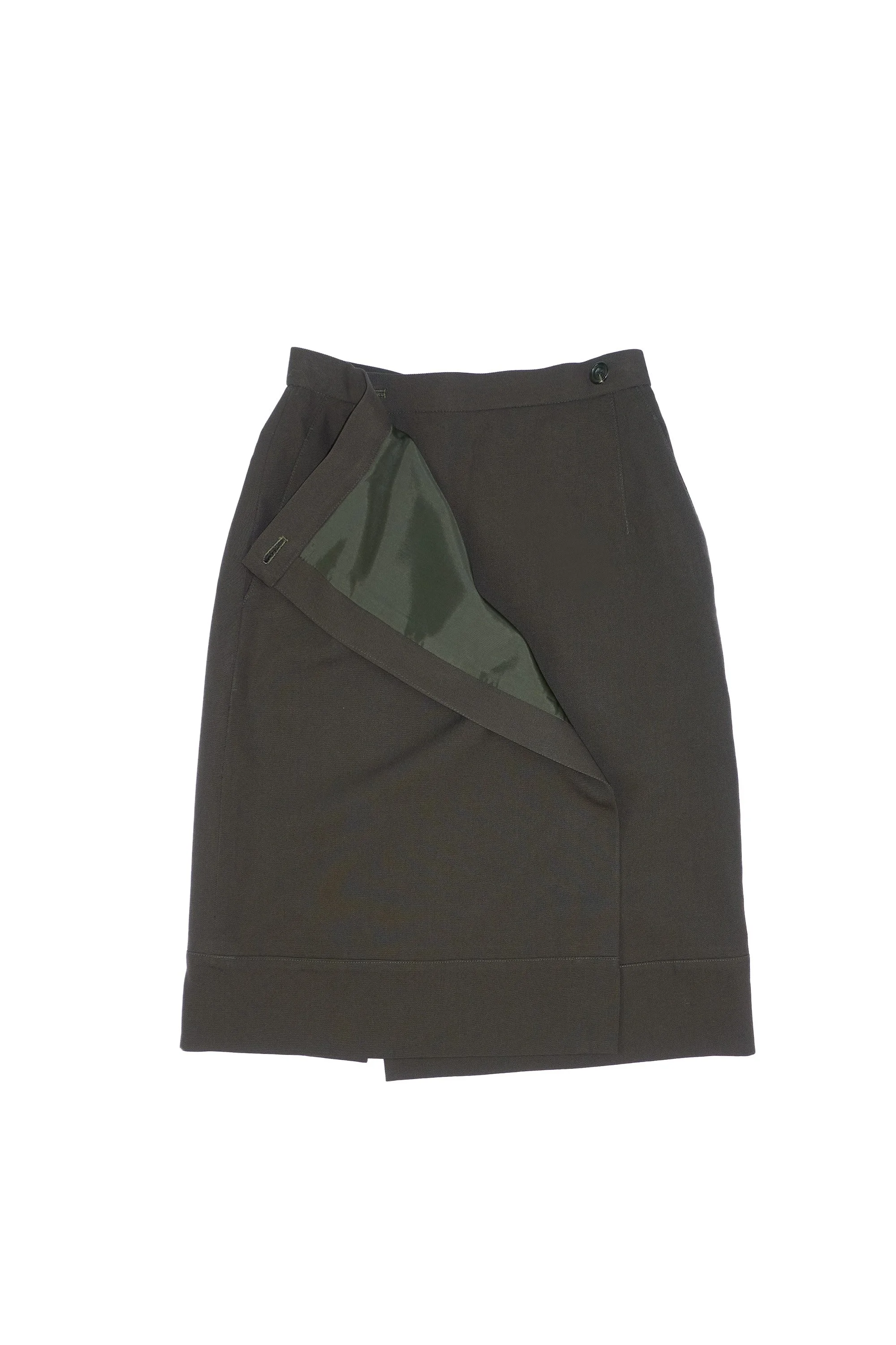 ISSEY MIYAKE 1980s wrap wool short skirt￼￼716 220430.jpg