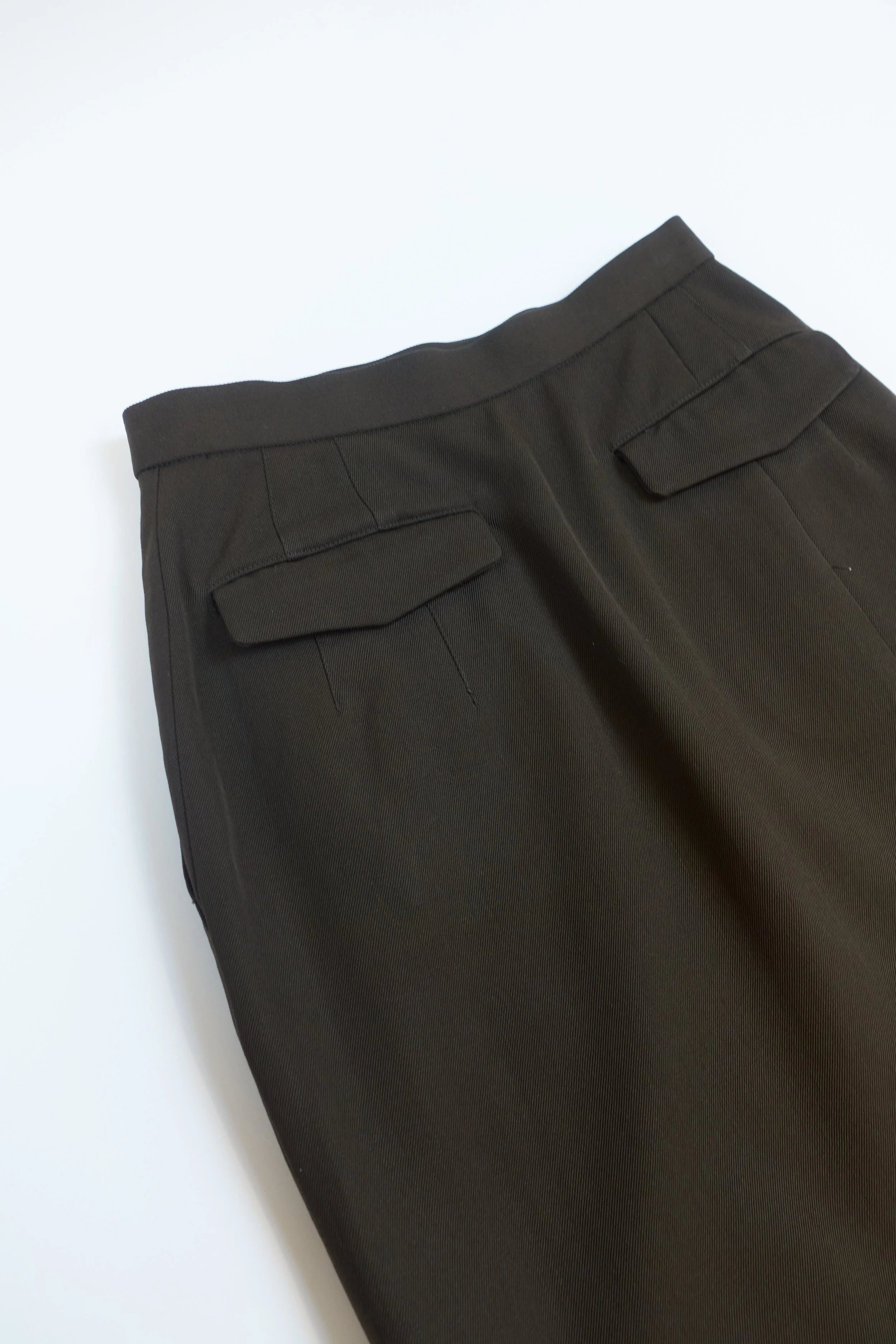 ISSEY MIYAKE 1980s wrap wool short skirt￼￼727 220429.jpg