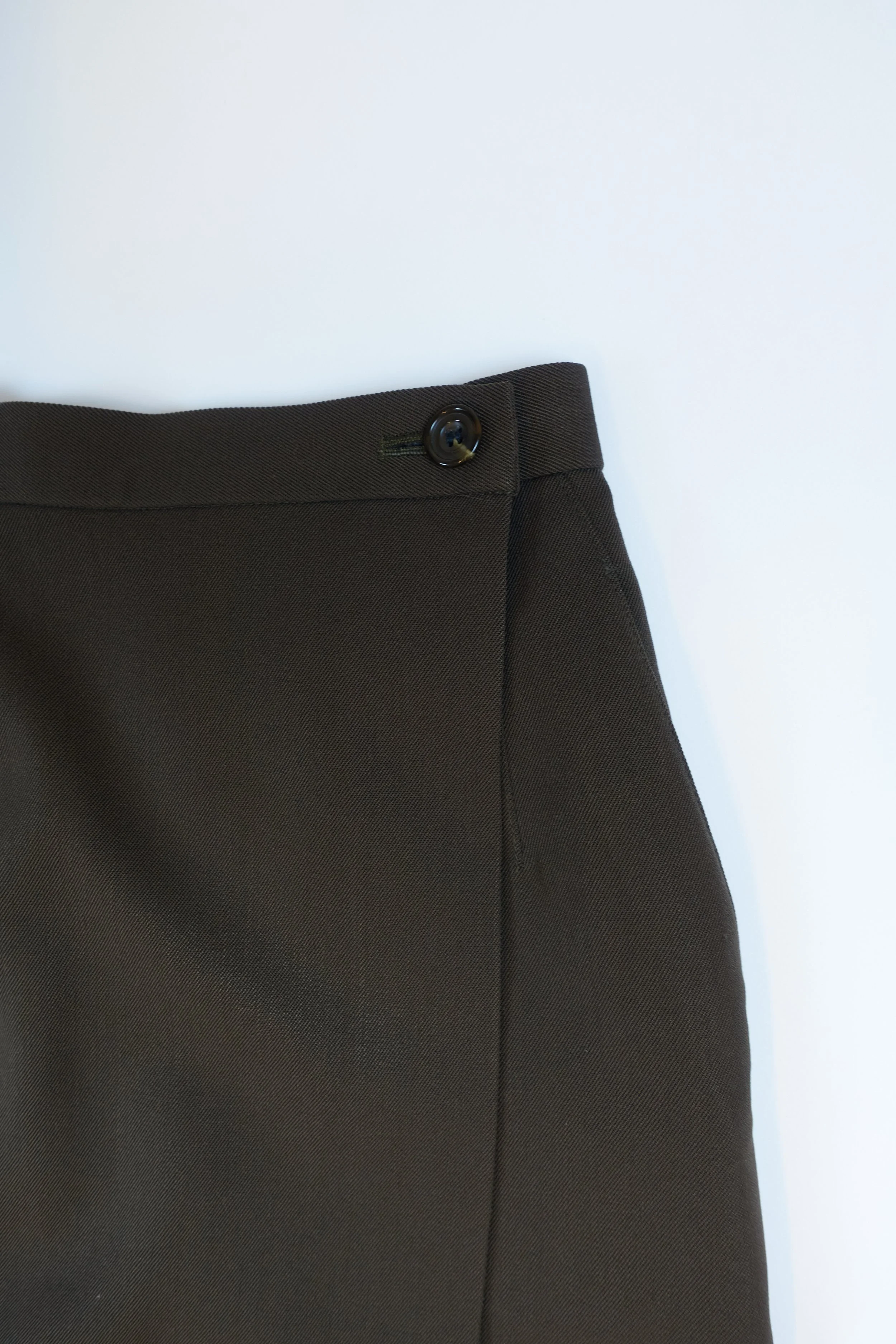 ISSEY MIYAKE 1980s wrap wool short skirt￼￼722 220429.jpg