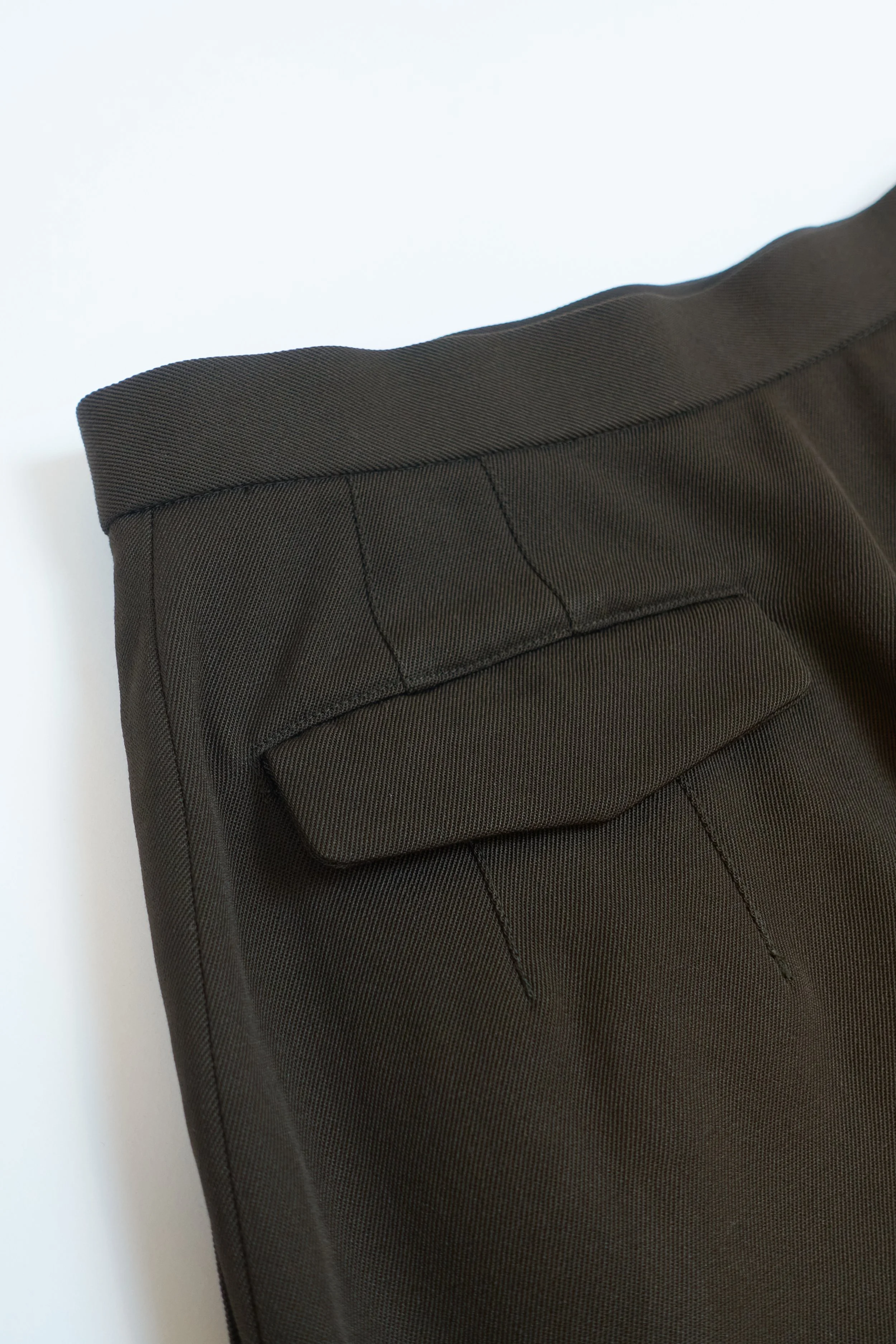 ISSEY MIYAKE 1980s wrap wool short skirt￼￼726 220429.jpg