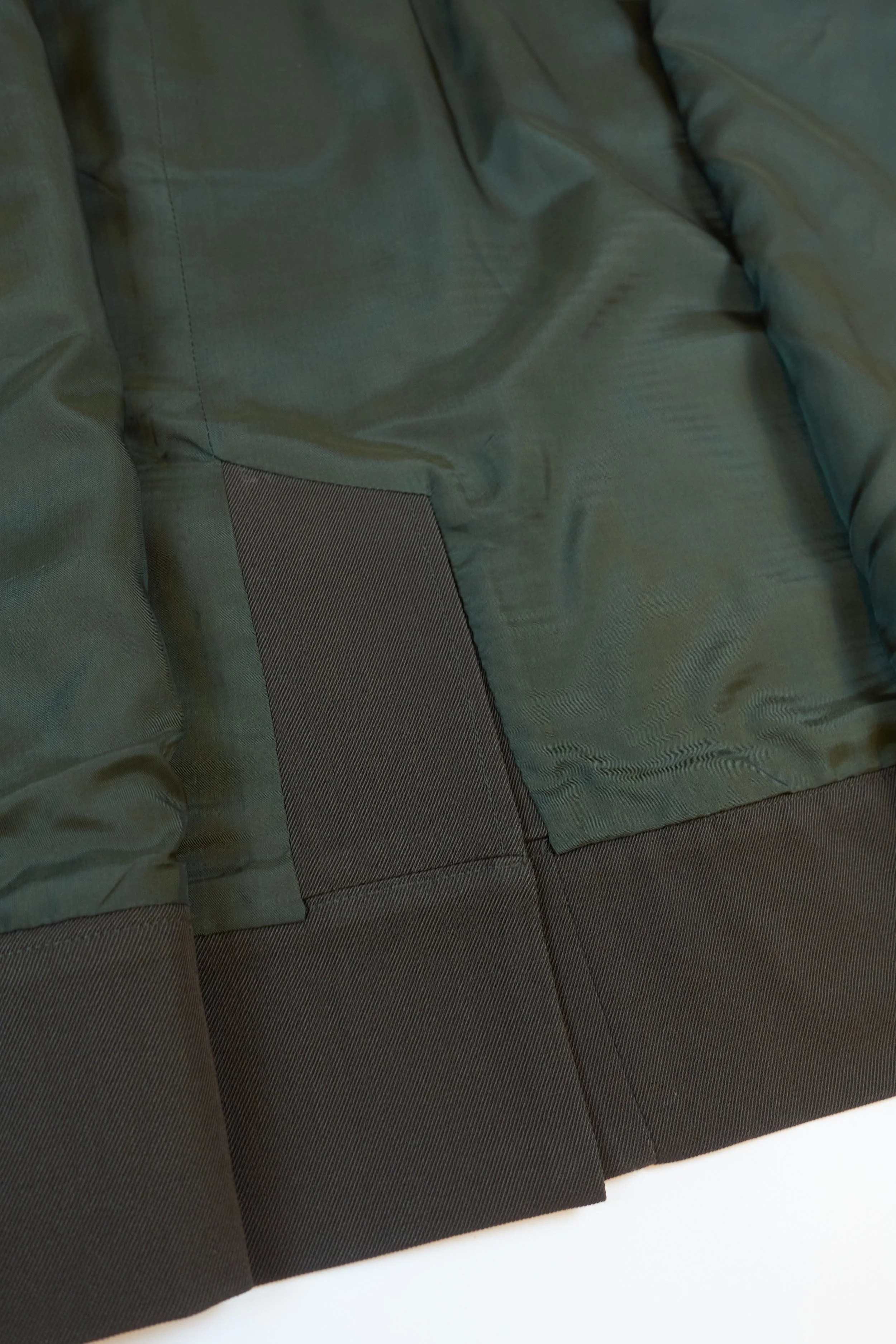 ISSEY MIYAKE 1980s wrap wool short skirt￼￼724 220429.jpg