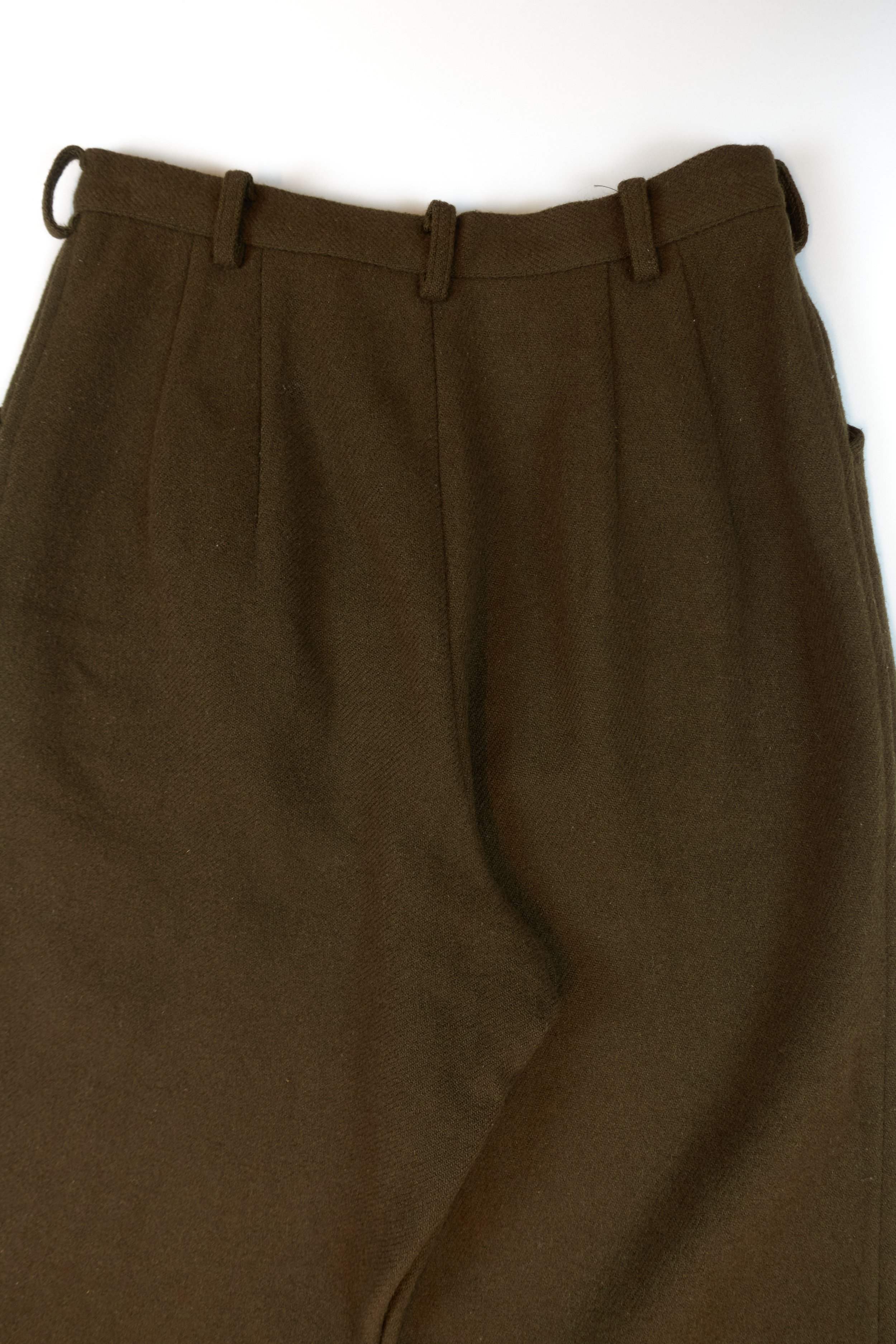 YOHJI YAMAMOTO Y's tapered heavweight wool trousers 771 220503.jpg