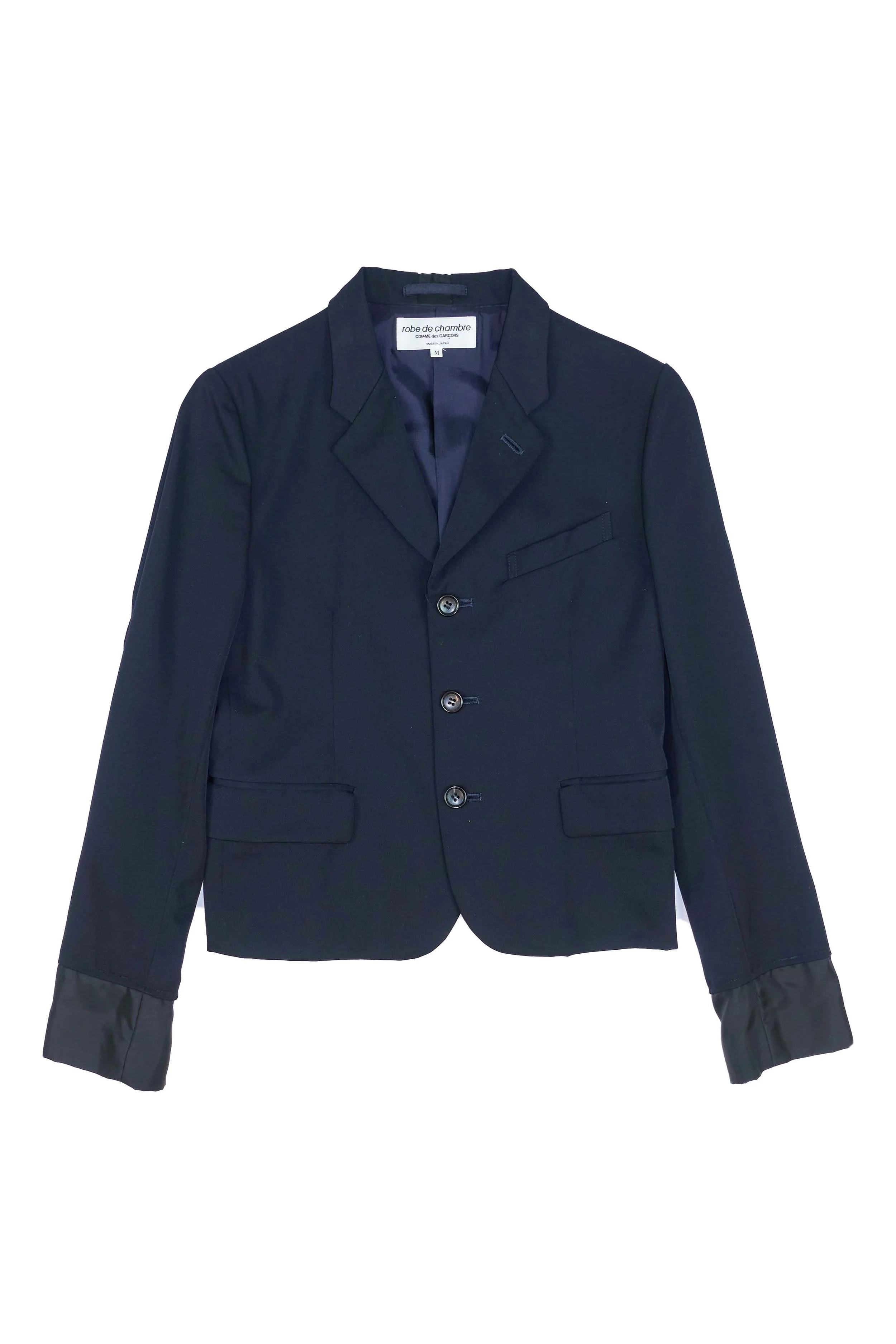 aaa RDC CDG navy 3B blazer with exposed lining deconstruction 785 220504.jpg