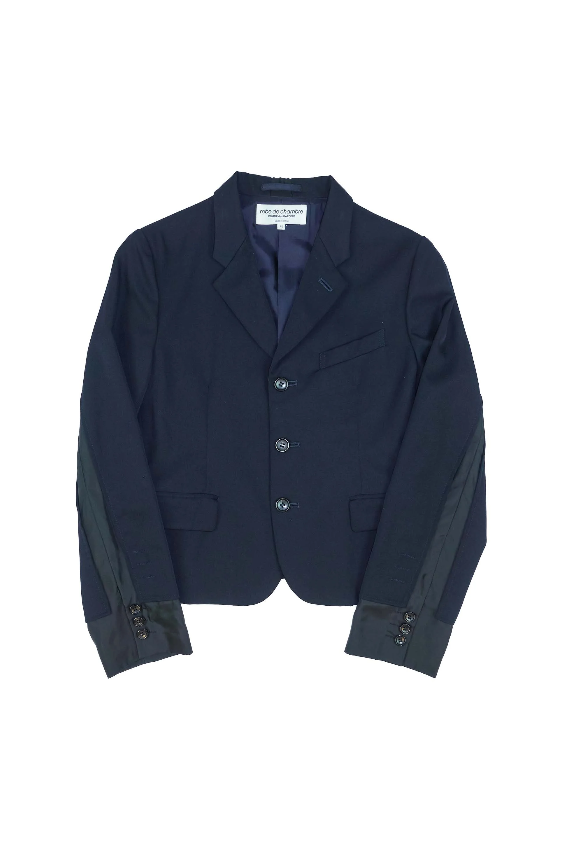 aaa RDC CDG navy 3B blazer with exposed lining deconstruction 784 220504.jpg