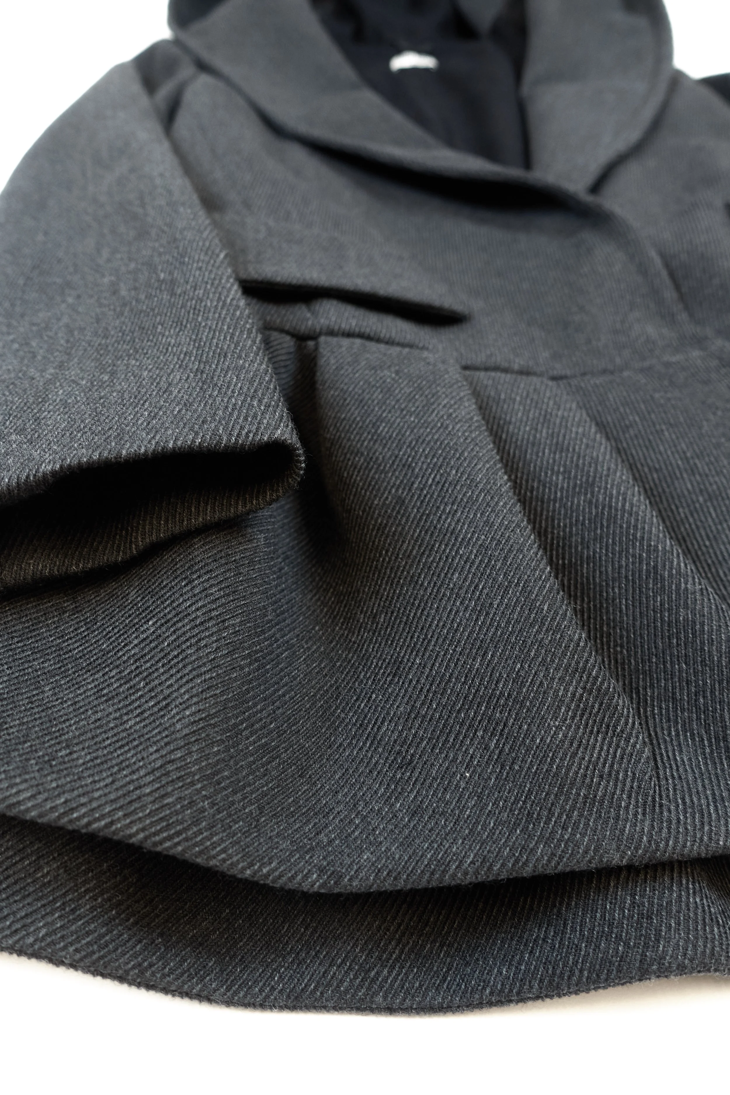 MIU MIU wool peplum hooded blazer (grey) 807 220503.jpg