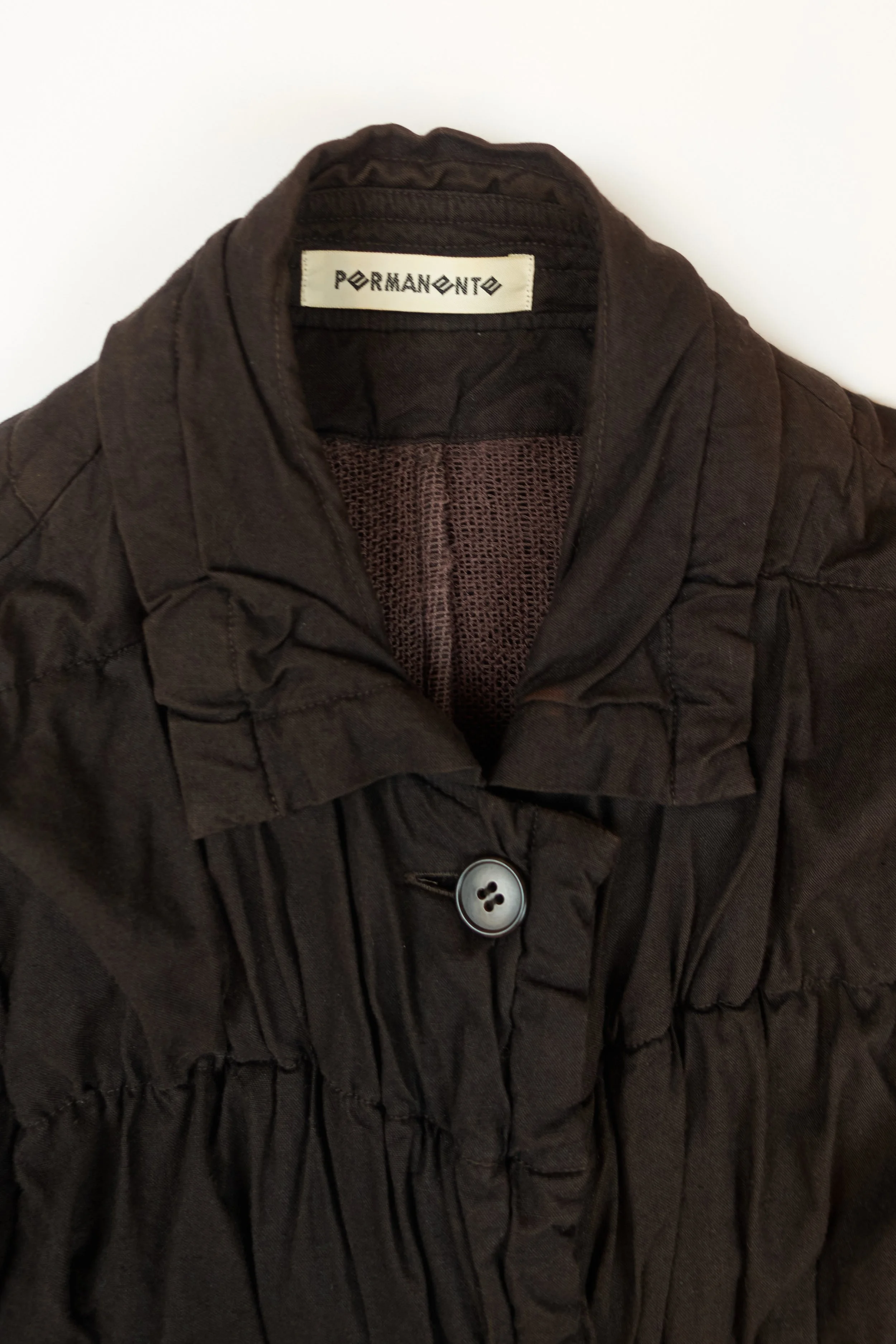 PERMANANENTE shirred coat 1099 220528 DSC08154.jpg