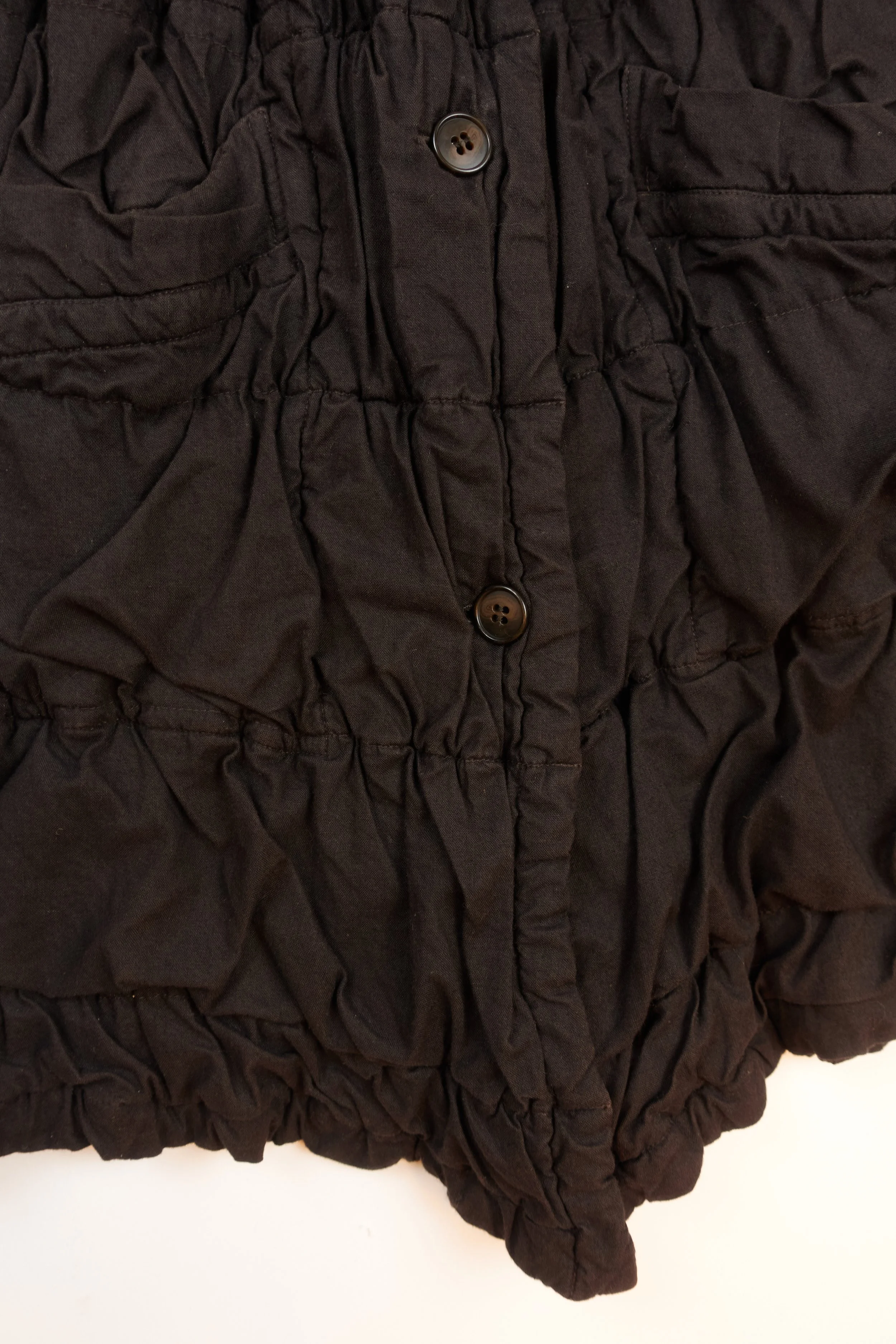 PERMANANENTE shirred coat 1102 220528 DSC08158.jpg