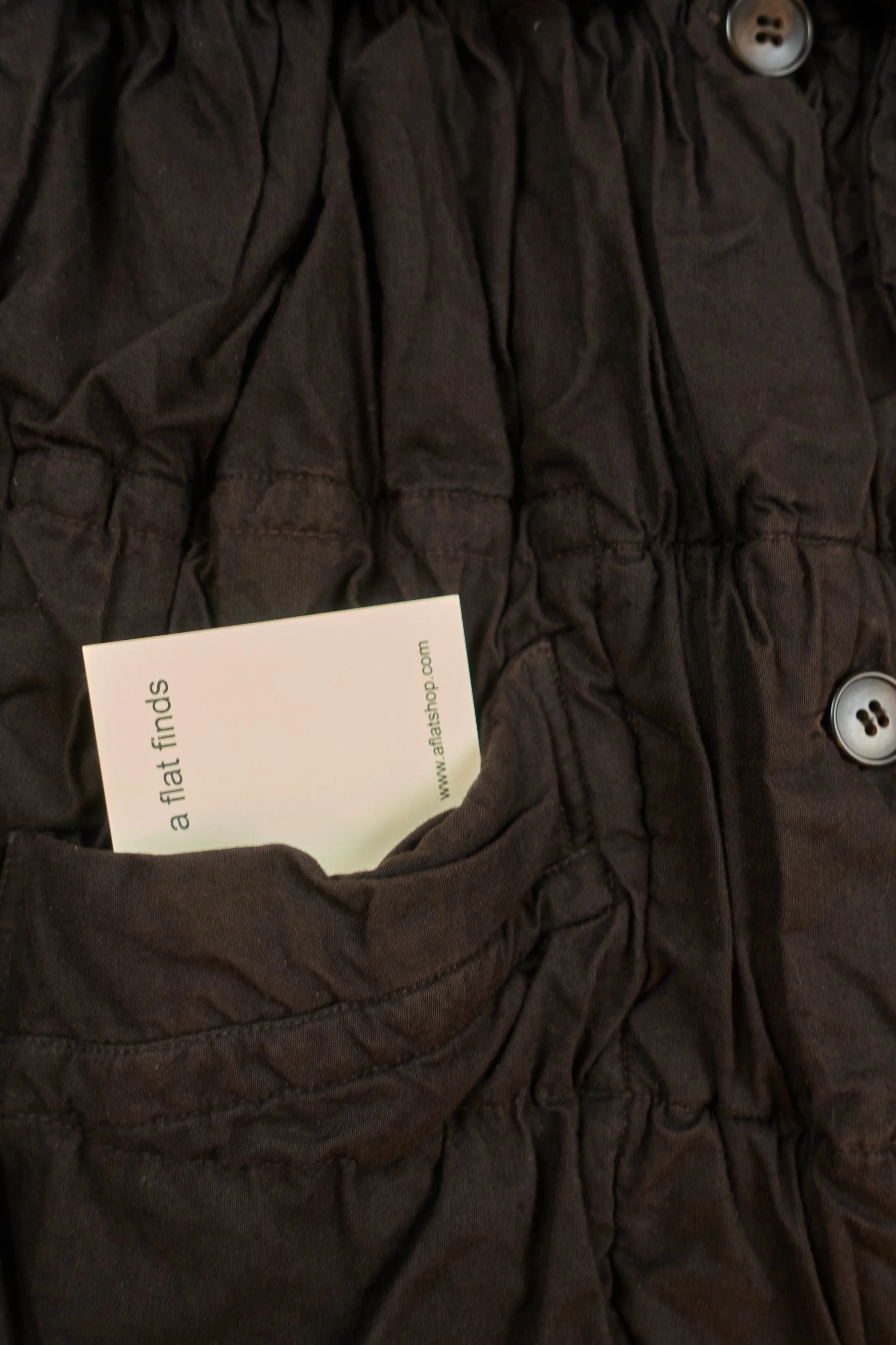 PERMANANENTE shirred coat 1107 220528 DSC08167.jpg