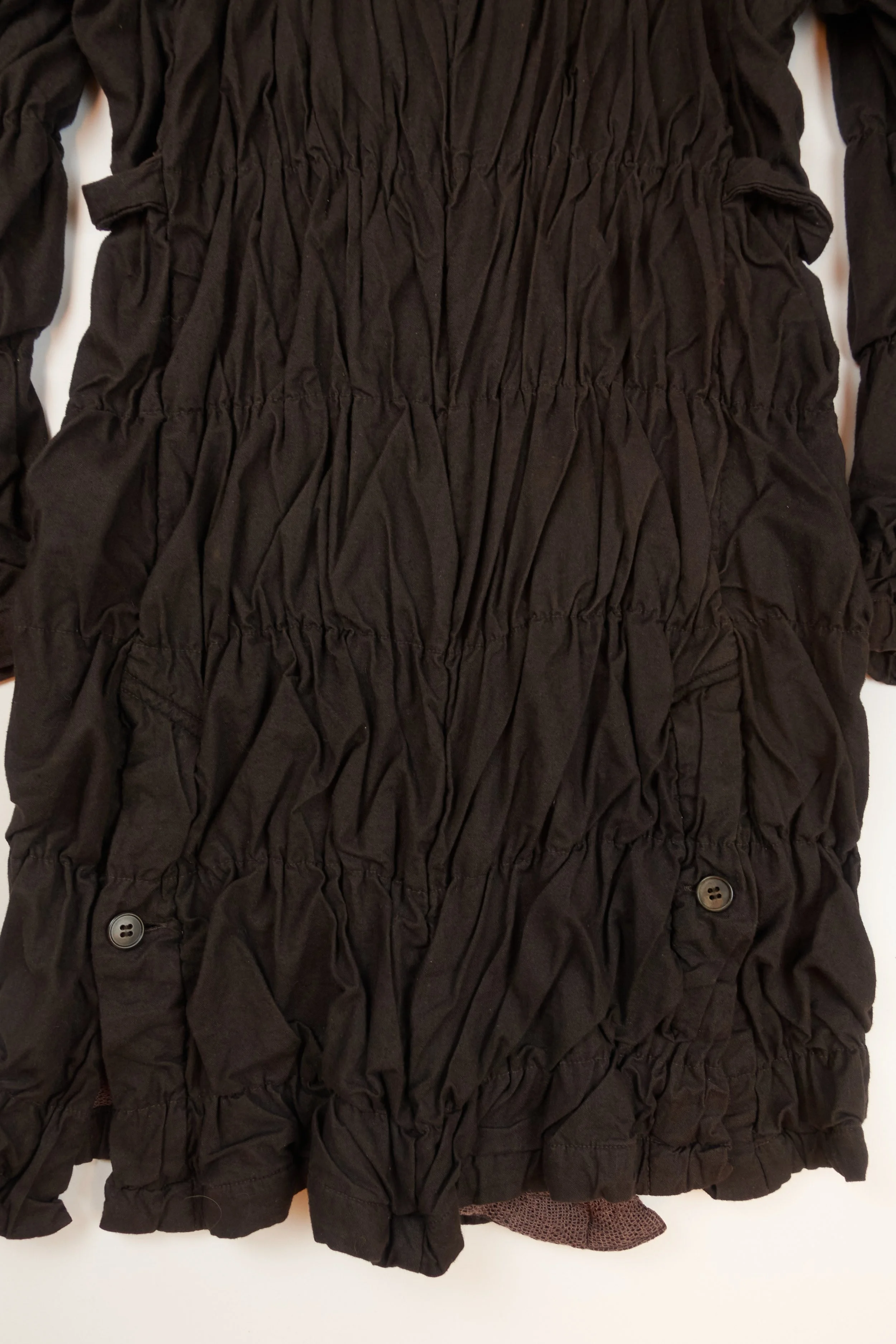 PERMANANENTE shirred coat 1112 220528 DSC08181.jpg