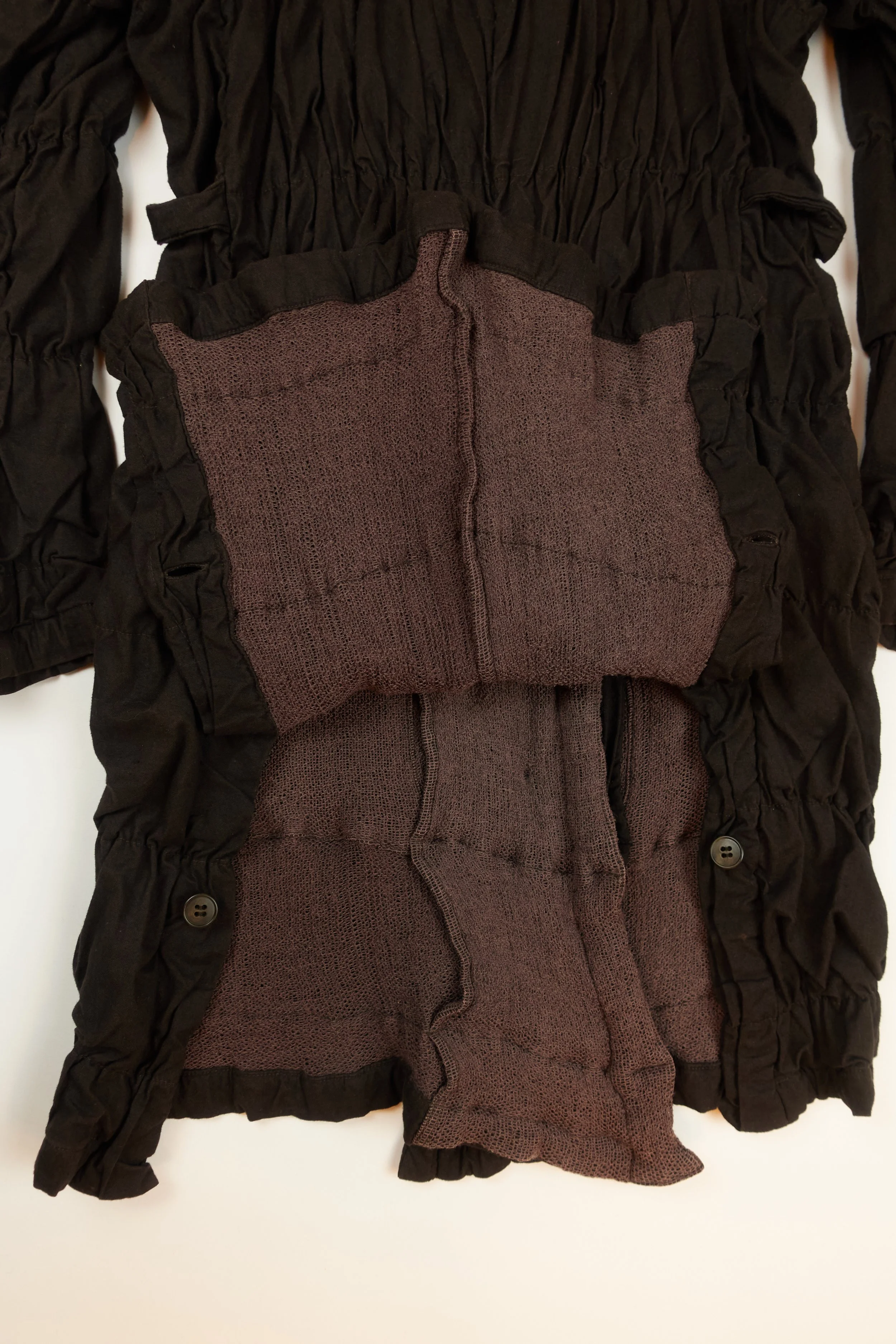 PERMANANENTE shirred coat 1115 220528 DSC08185.jpg