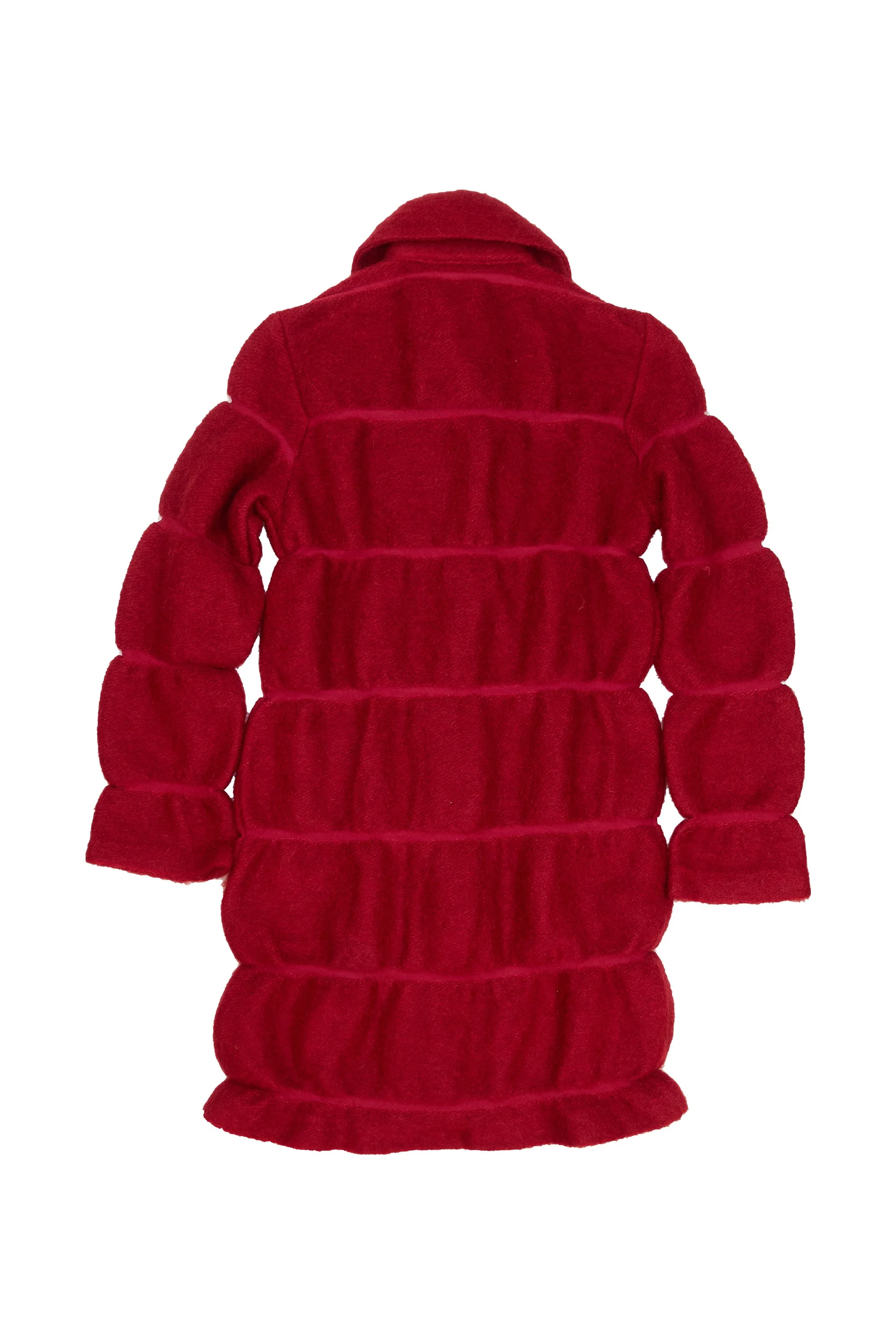 ISSEY MIYAKE Issey Miyake fuzzy scallop cardigan-coat  375.jpg