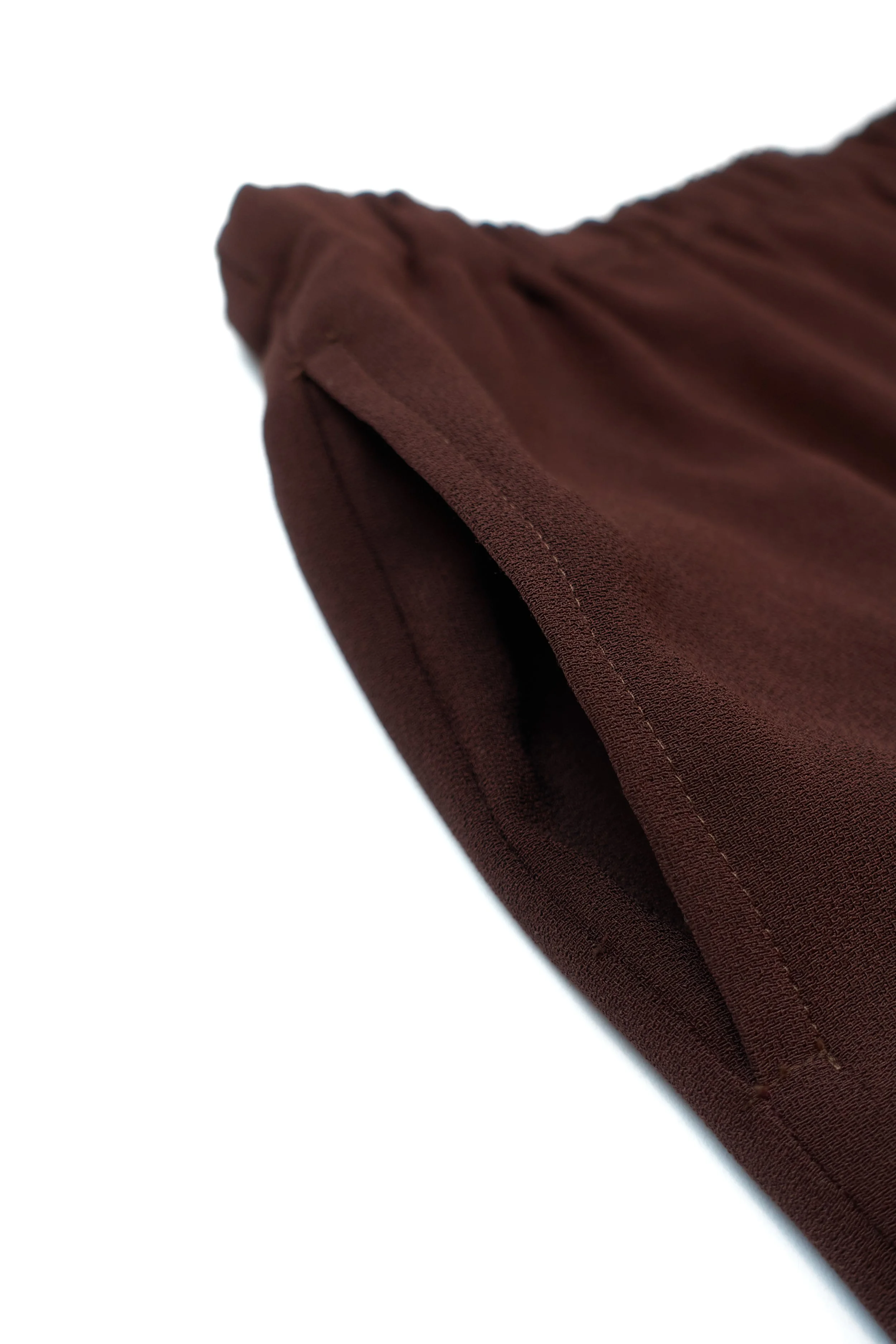 RDC COMME DES GARCONS elastic waist skirt (burgundy)  442 DSC08860.jpg