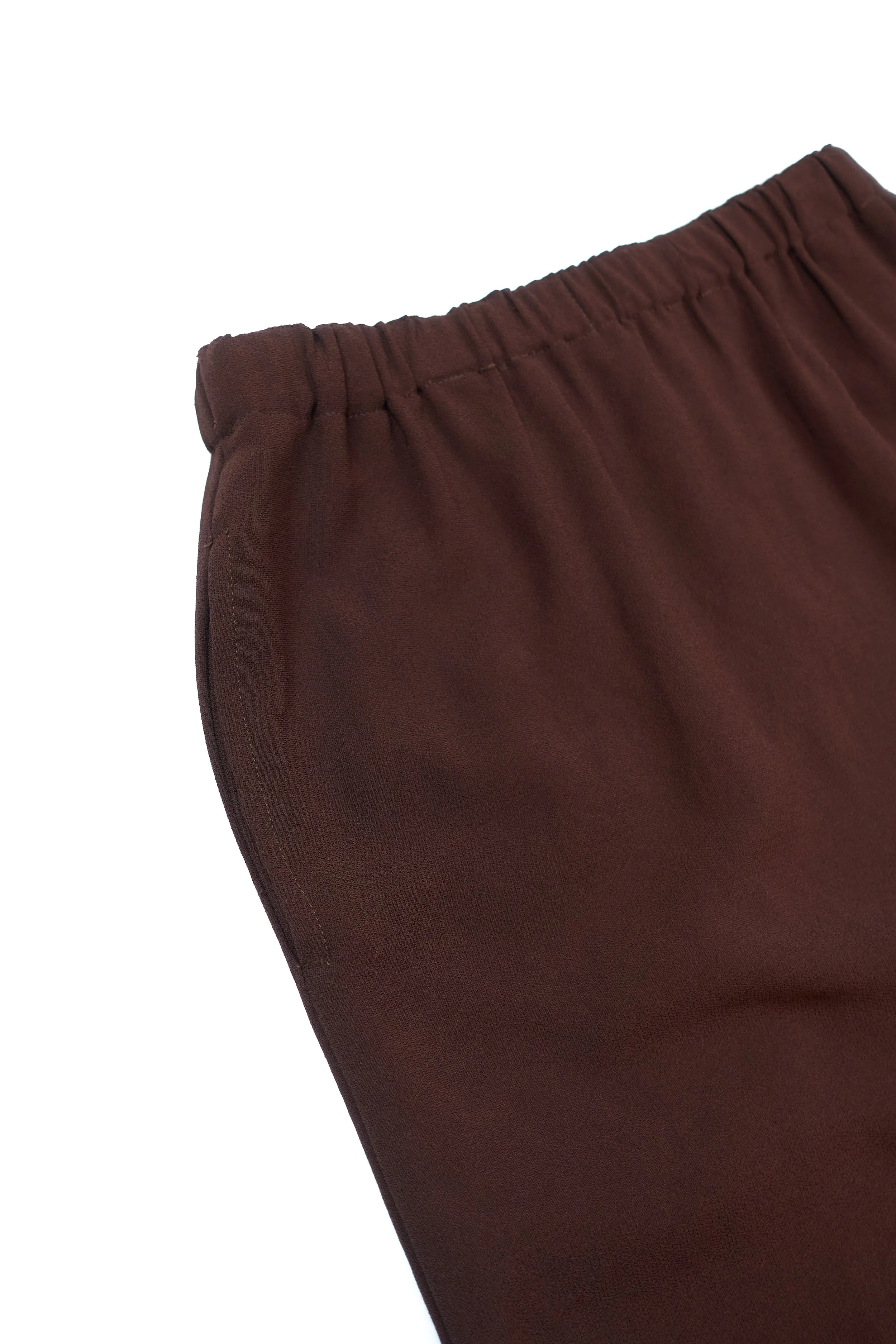 RDC COMME DES GARCONS elastic waist skirt (burgundy)  441 DSC08857.jpg