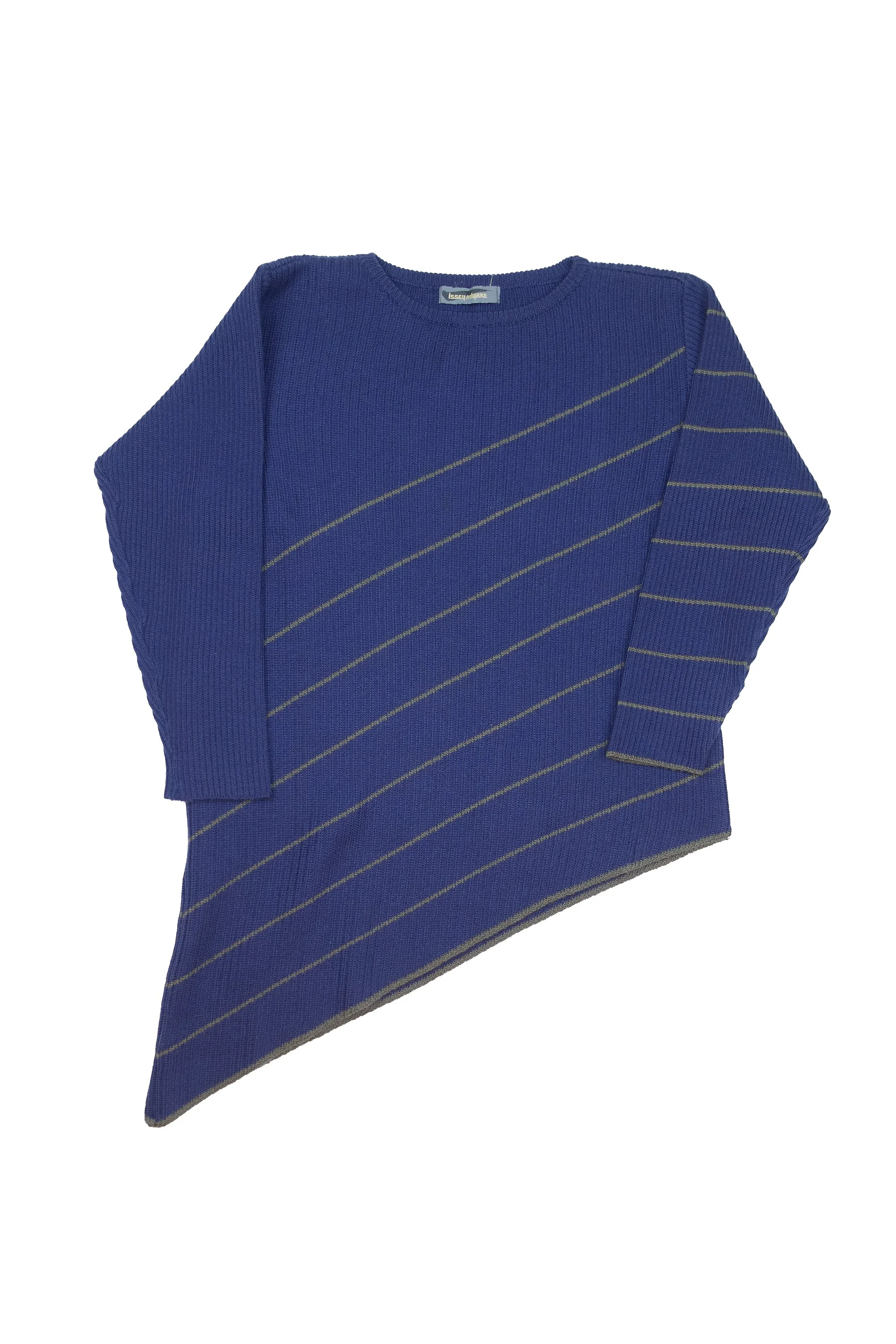 ISSEY MIYAKE 1980s angeled rib knit jumper  521 2022 07 JULY a flat finds0284 1.jpg