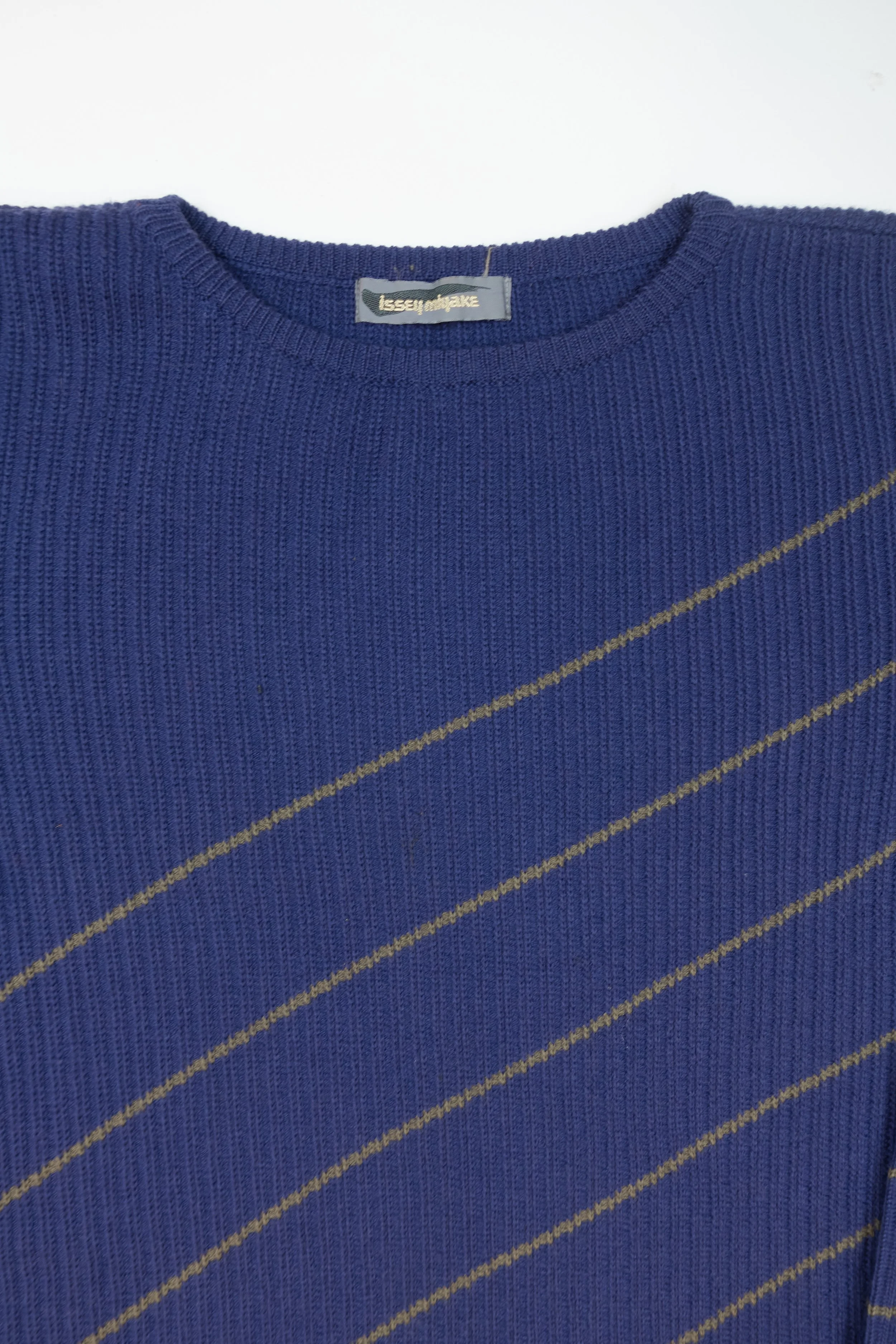 ISSEY MIYAKE 1980s angeled rib knit jumper  518 DSC09237173.jpg