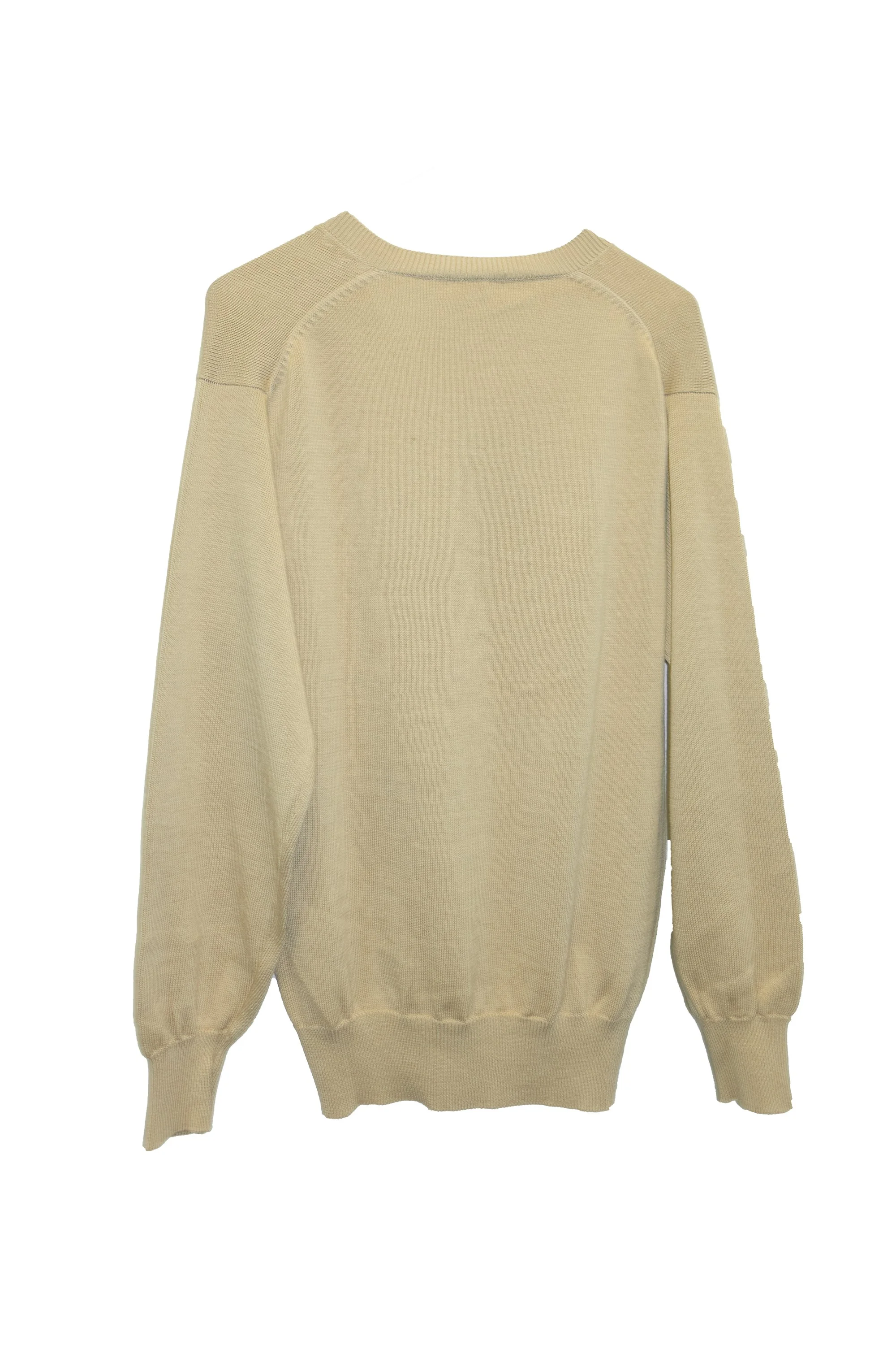 Yohji Yamamoto Y's cotton v-neck beige  DSC02436201-769.jpg