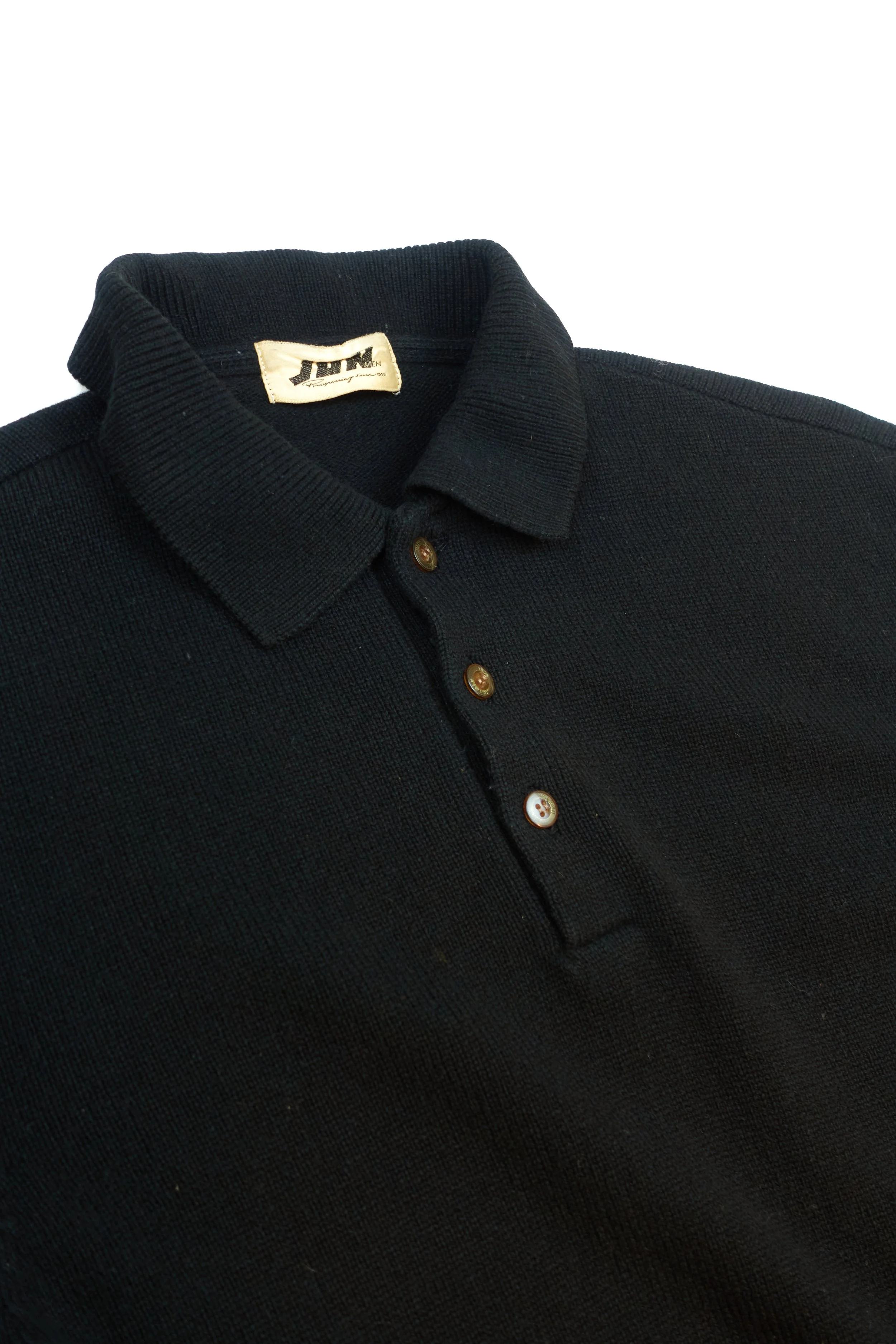 Jun Men wool polo knit 1980s0119-866.jpg