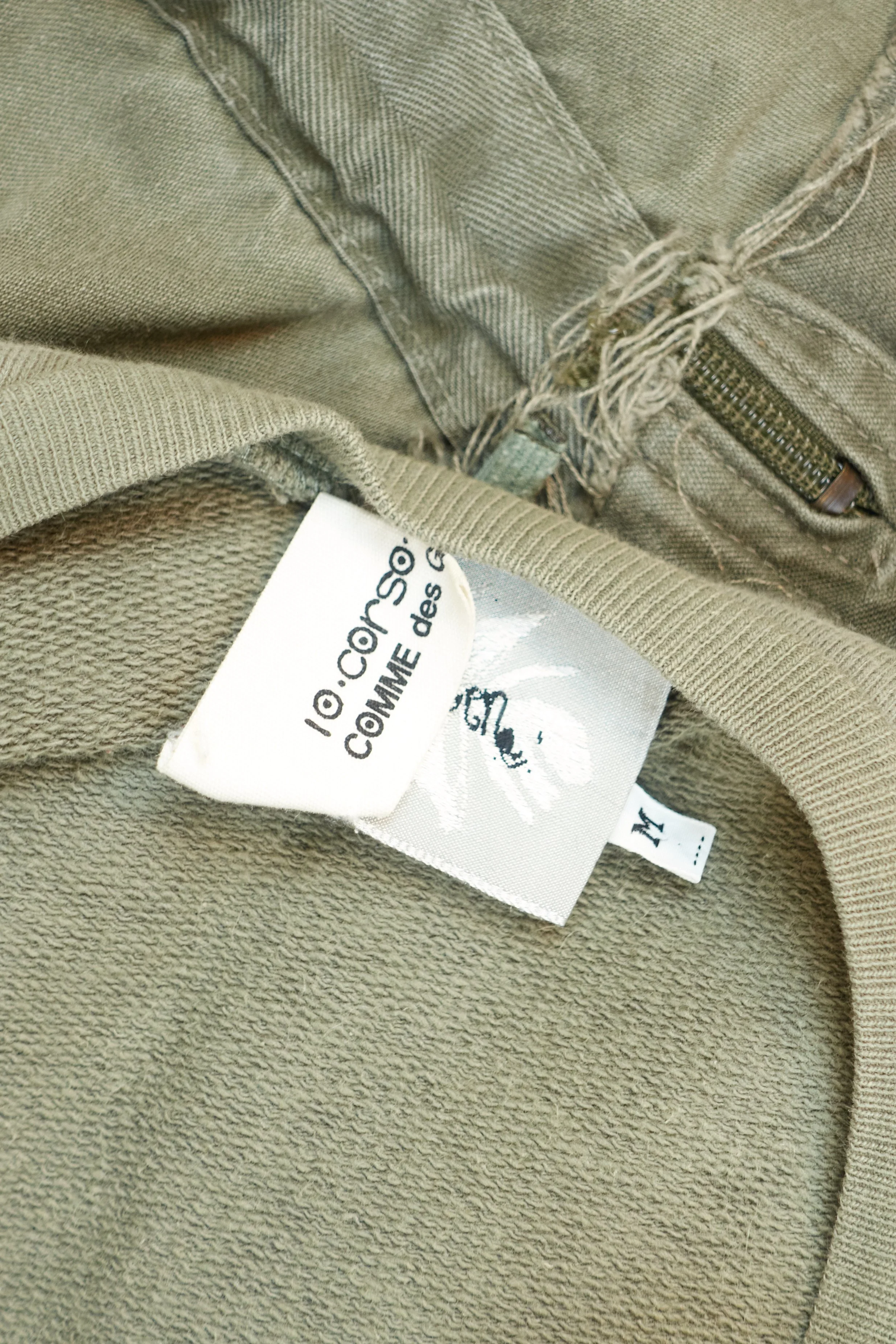 Comme des Garcons 10 corso como preen patchwork sweatshirt 0179-906.jpg