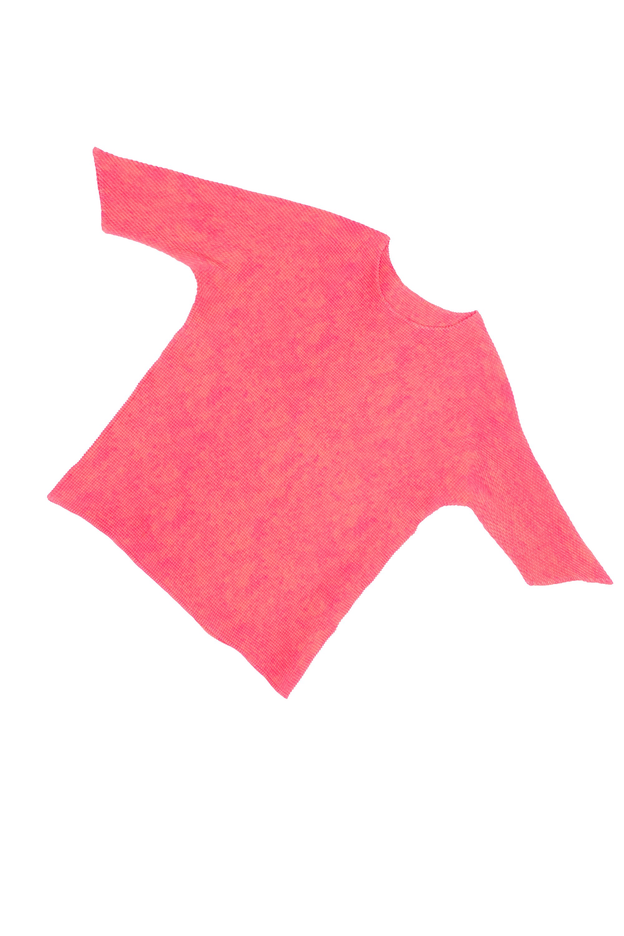 Issey Miyake (T.) Pleats crinkle pleat short sleeve top 220902 1.jpg