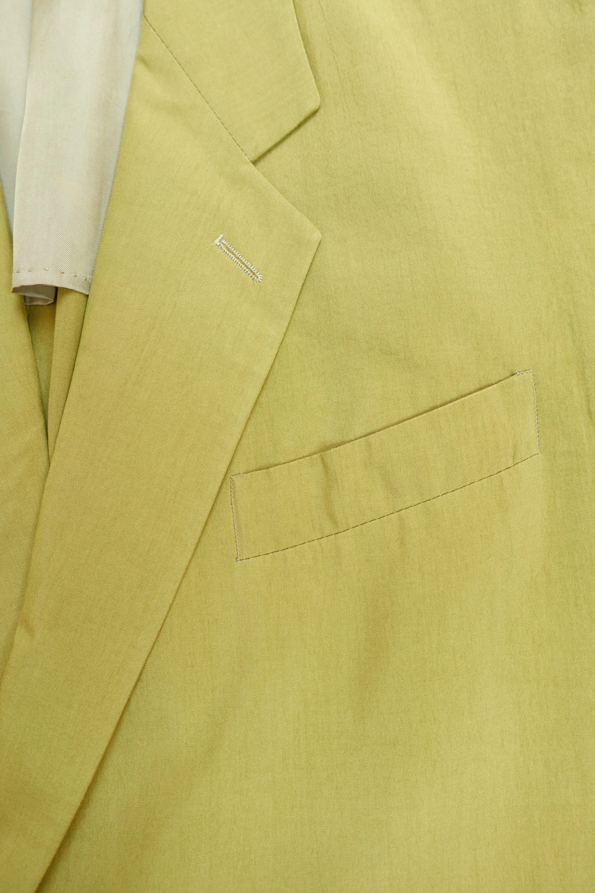 Missoni Uomo wide silhouette mustard blazer 0369 220916.jpg