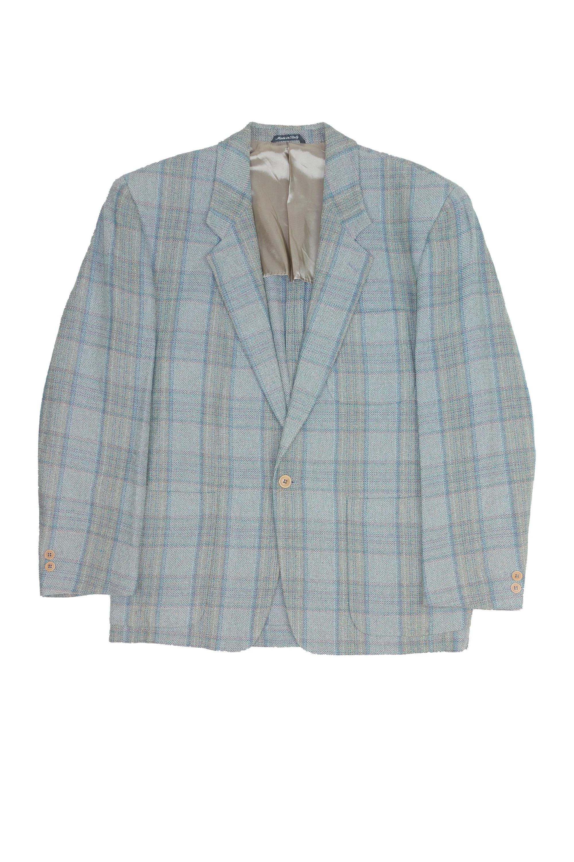 Missoni Uomo wide silhouette checked 1B blazer 0372 220917.jpg