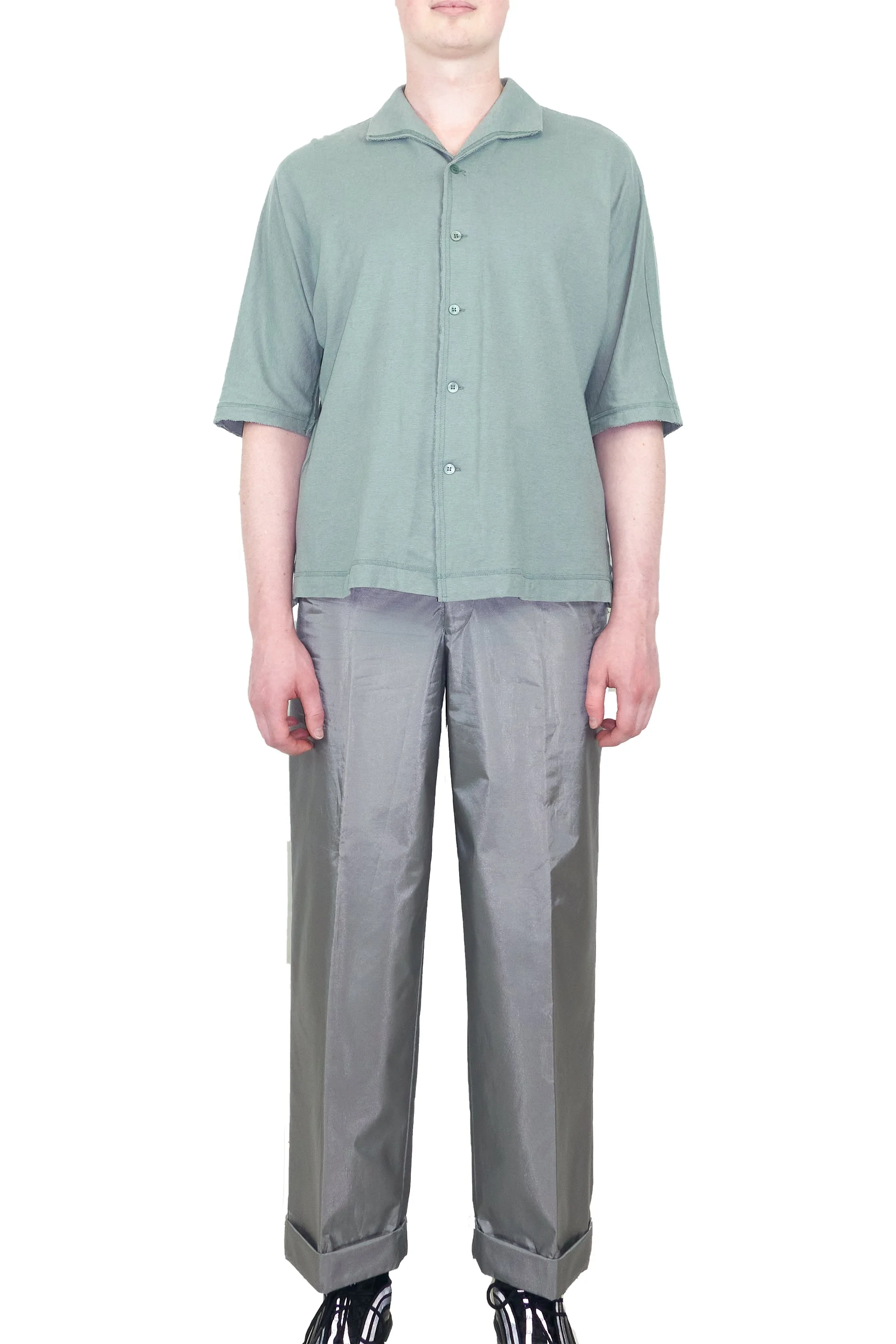 HOMME PLISSE overlocked convertible collar top 0592 221003.jpg